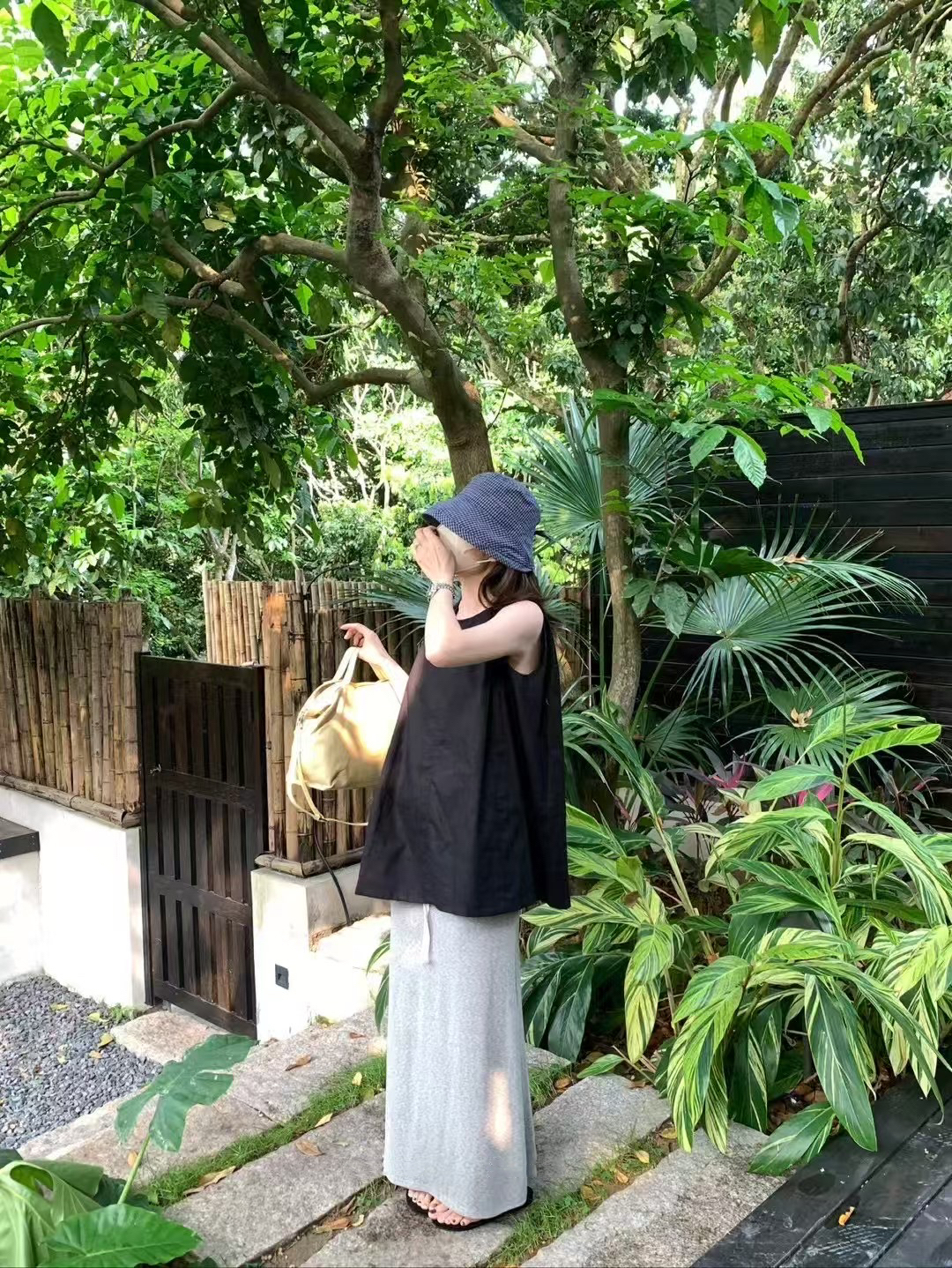 棉麻中長上衣17