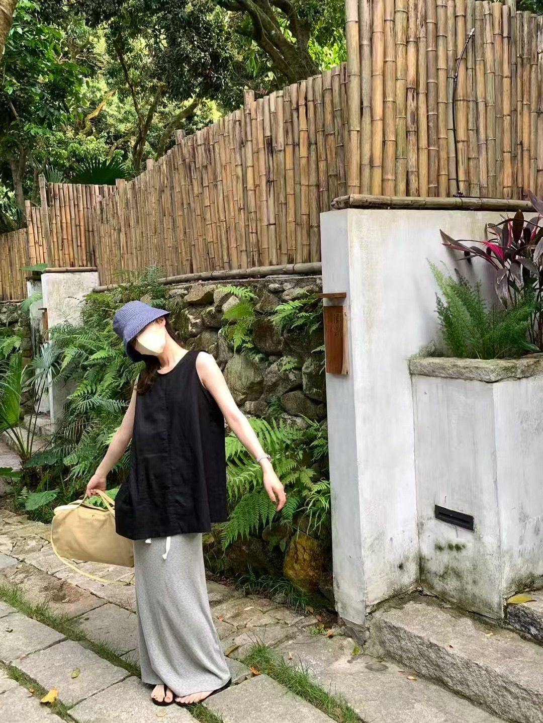 棉麻中長上衣12