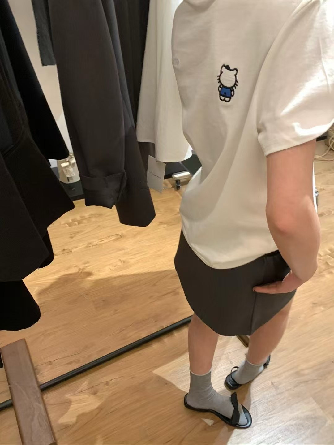 Hello kitty純棉tee9