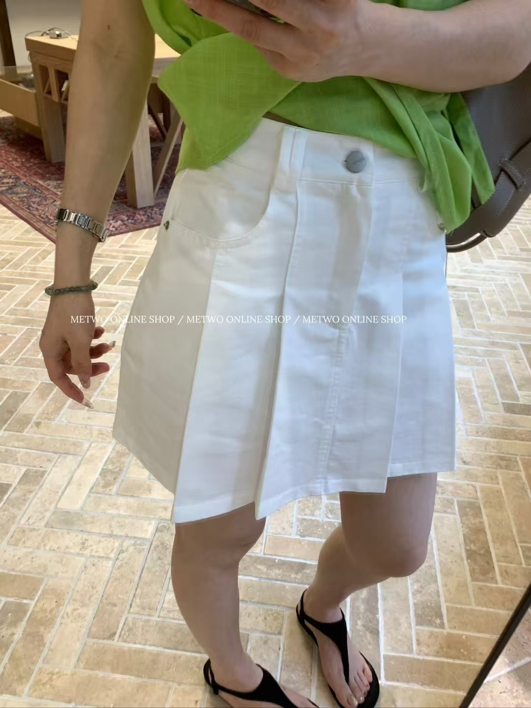 腰帶苧麻襯衫20