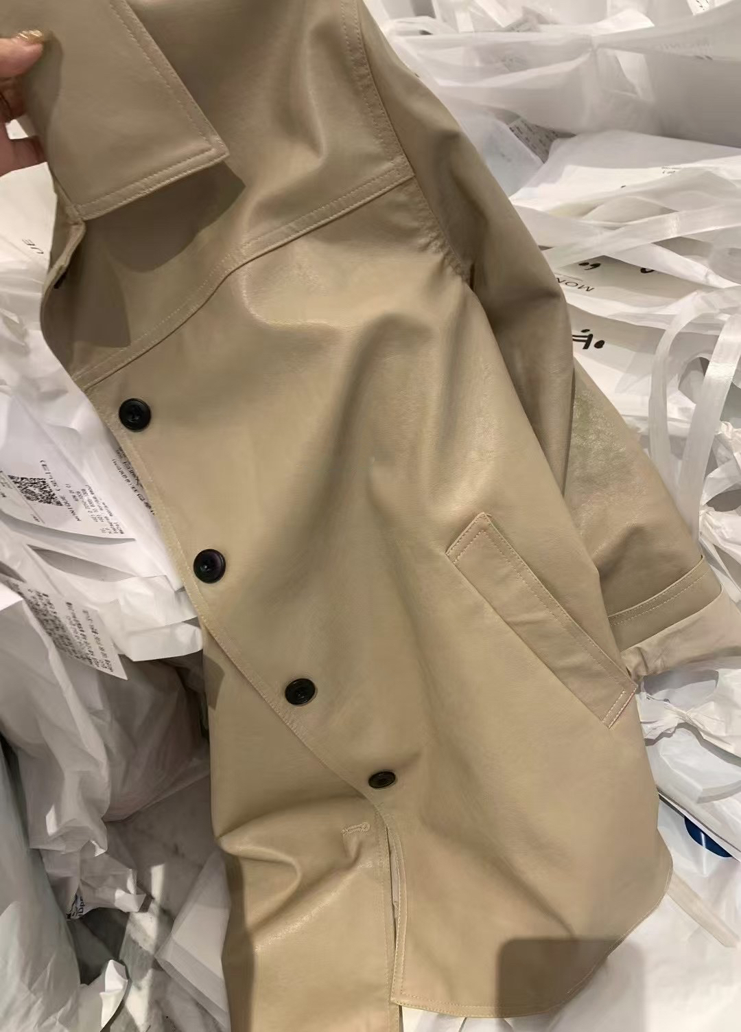 中長款遮肉皮衣3