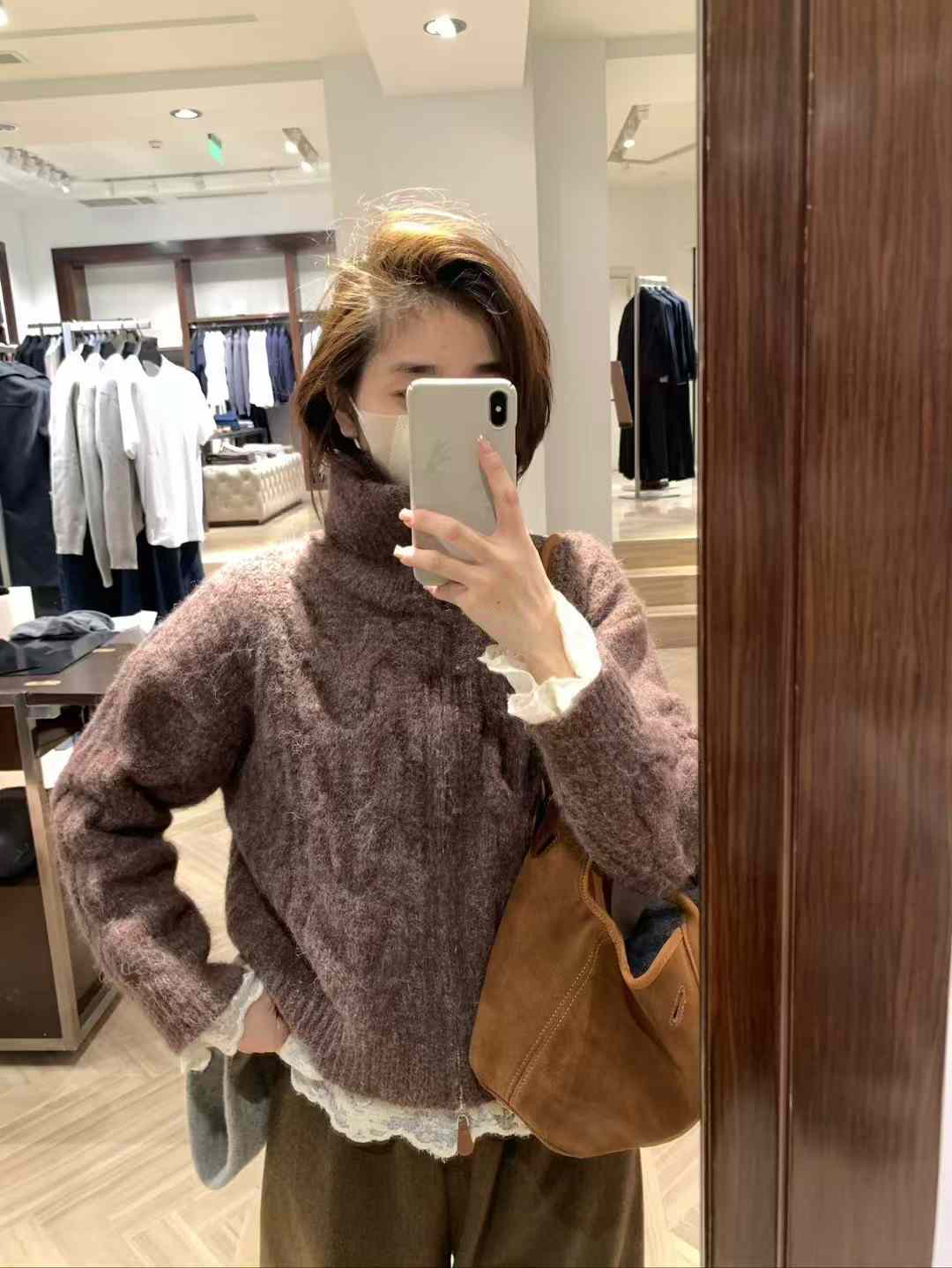 勾花花朵上衣11