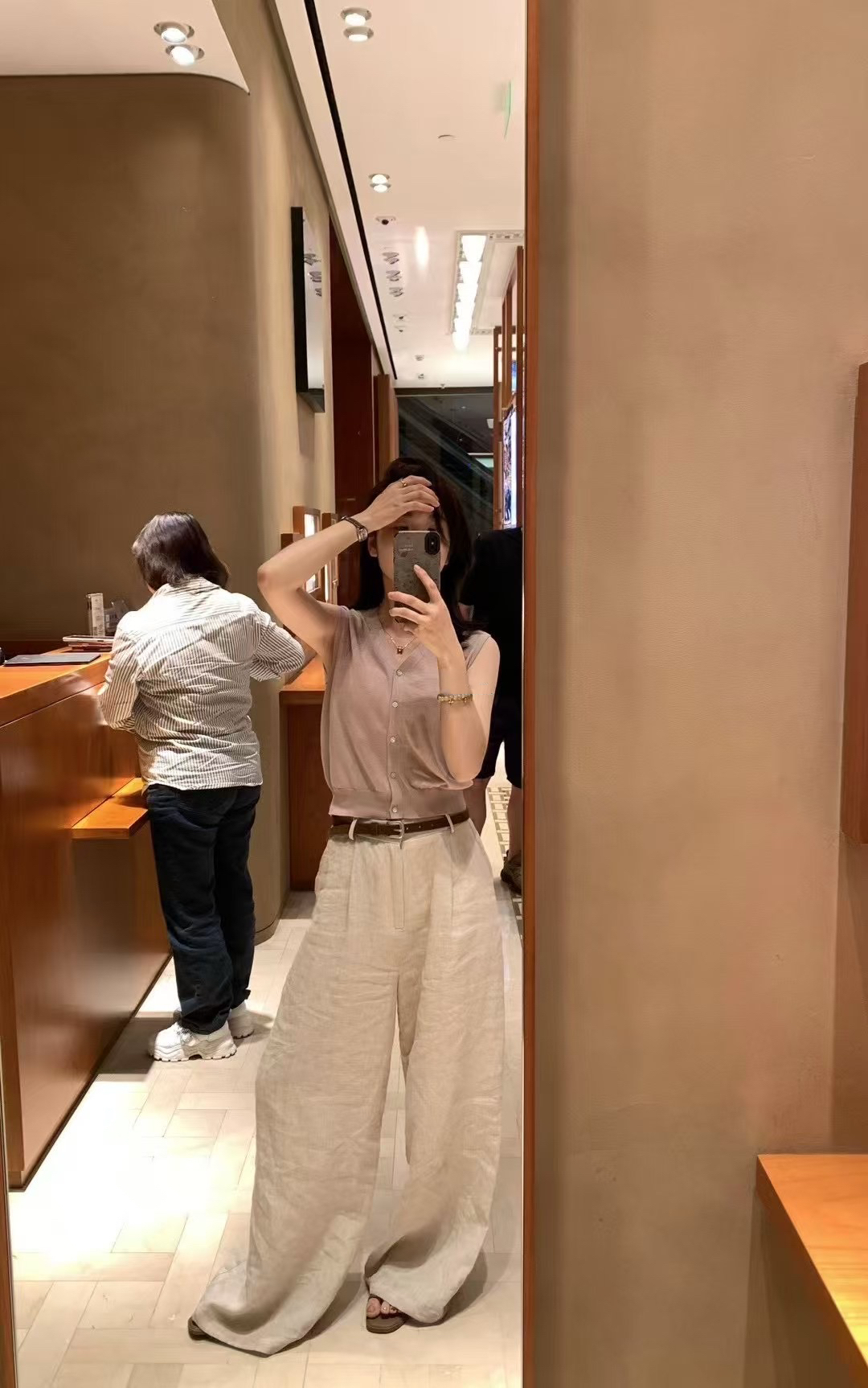 極簡才是穿搭的盡頭粉衫6