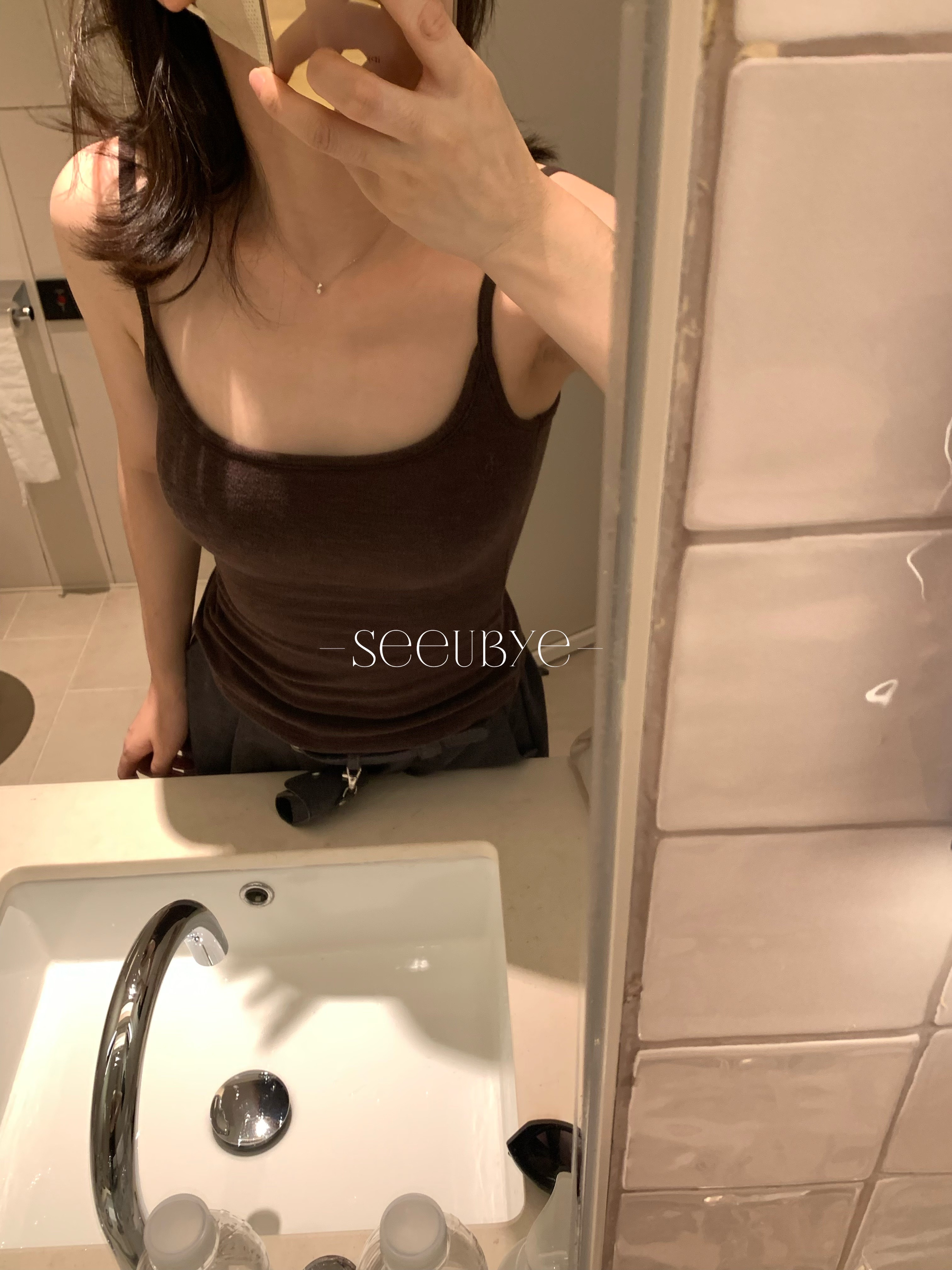 一直在穿的磨毛吊帶 bra7