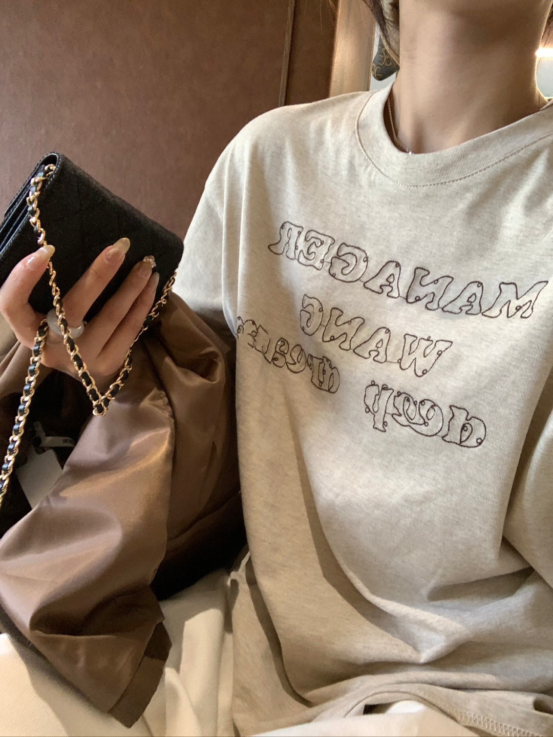 料子小貴！4D工藝大版tee6