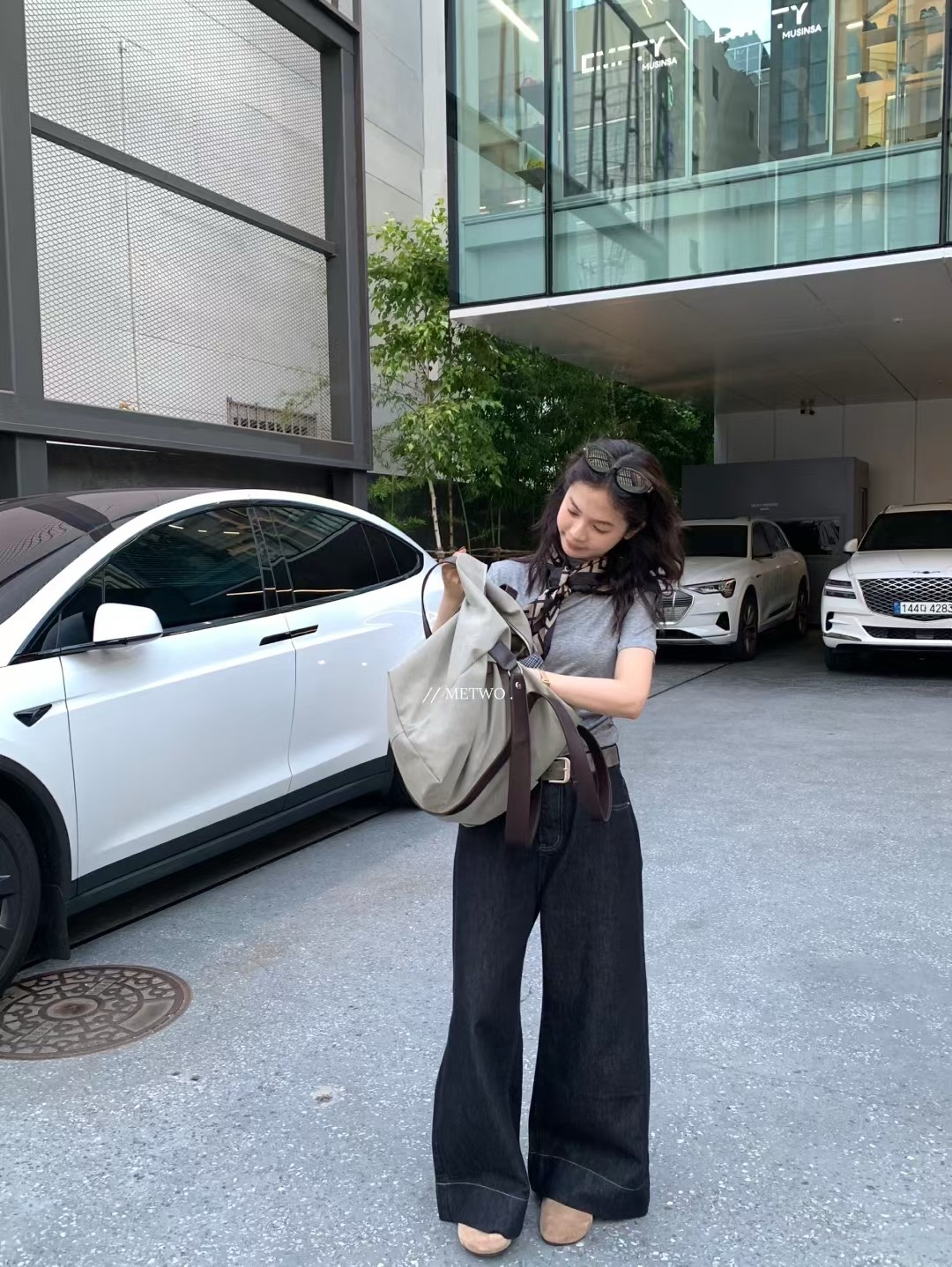 黑牛仔褲（配送腰帶）2