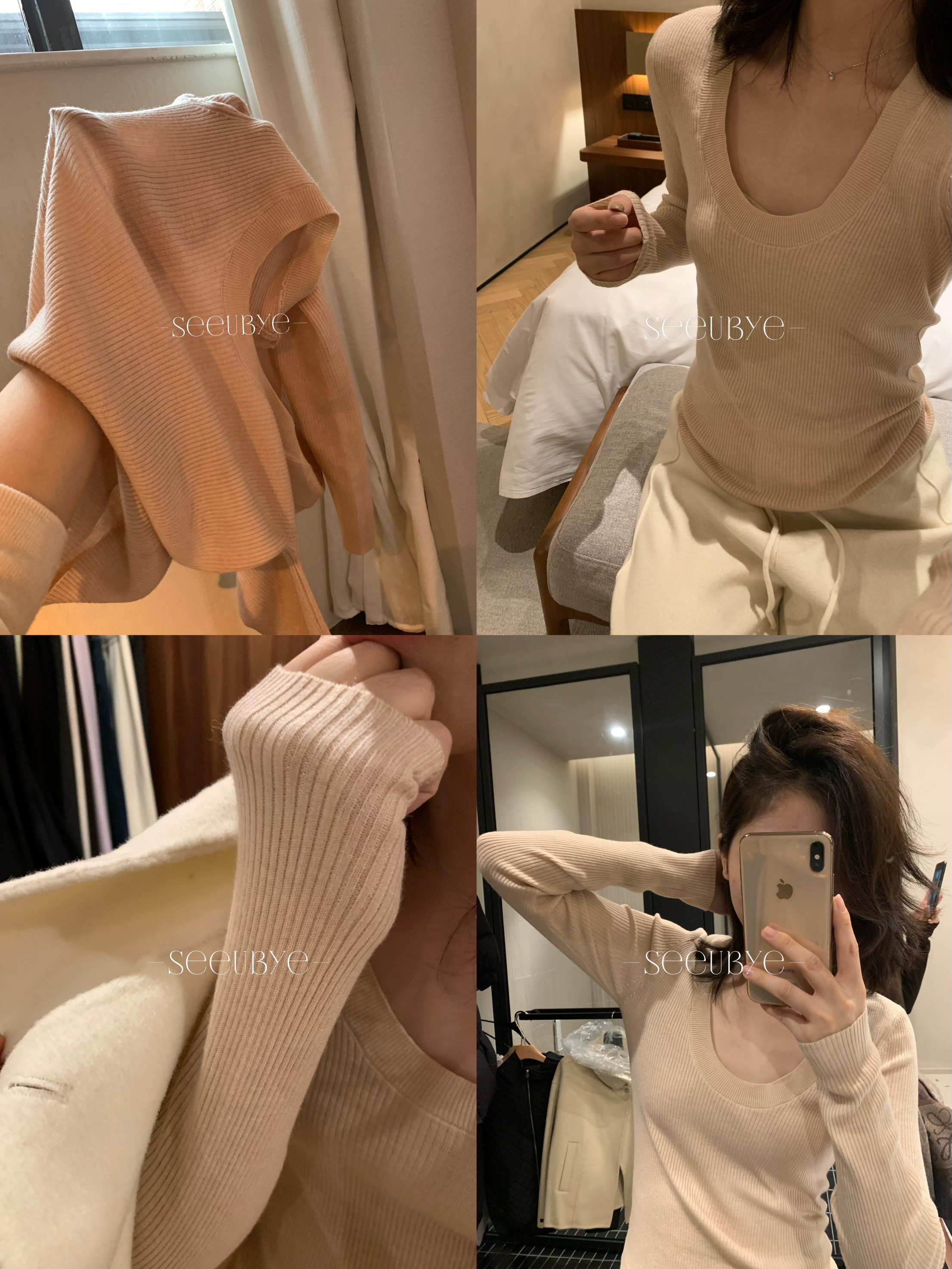 六色大U羊絨針織（領口特別顯瘦）8