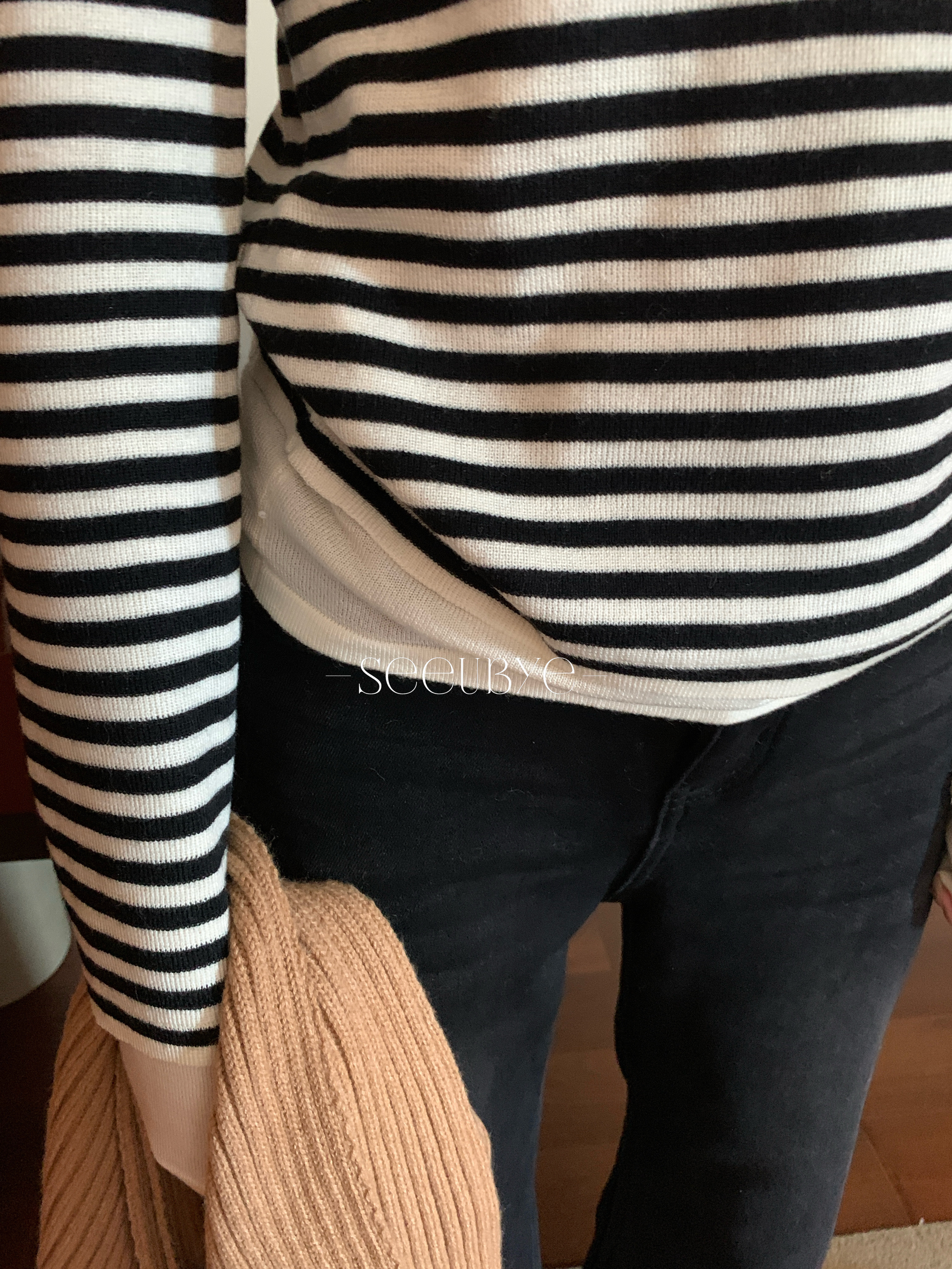 Stripe條紋毛衫 基礎又很低調6