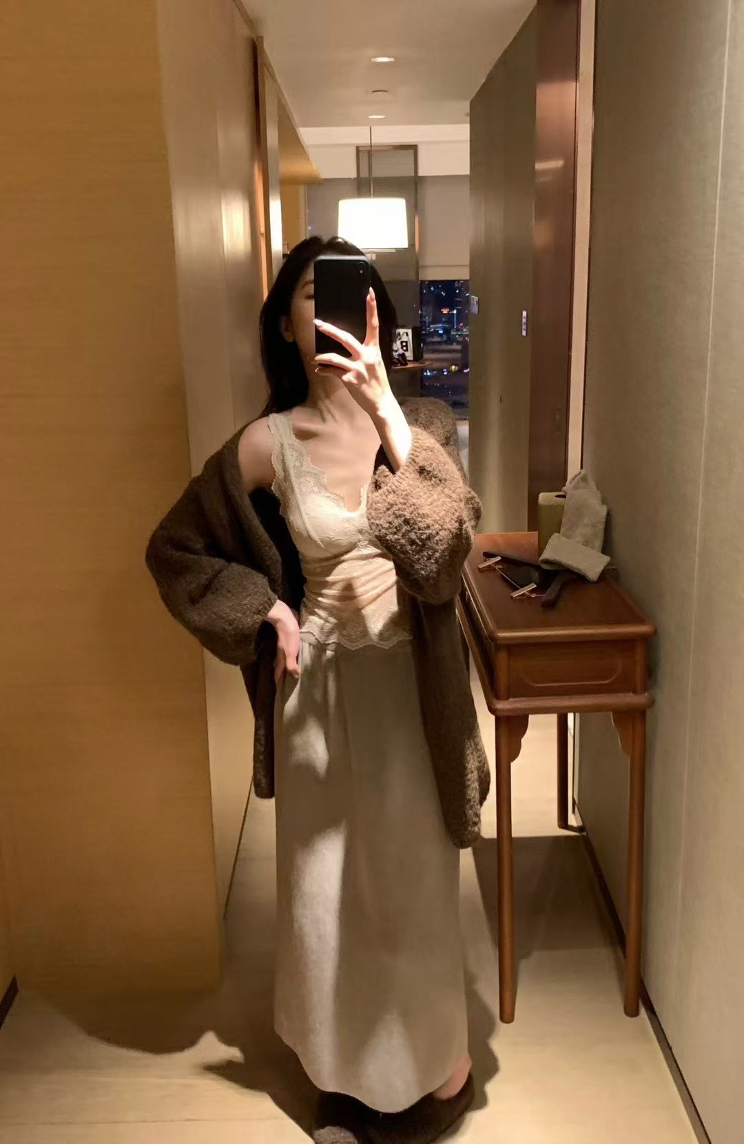 蕾絲疊穿!內搭小寶貝11