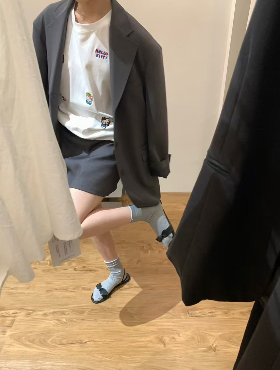 Hello kitty純棉tee3