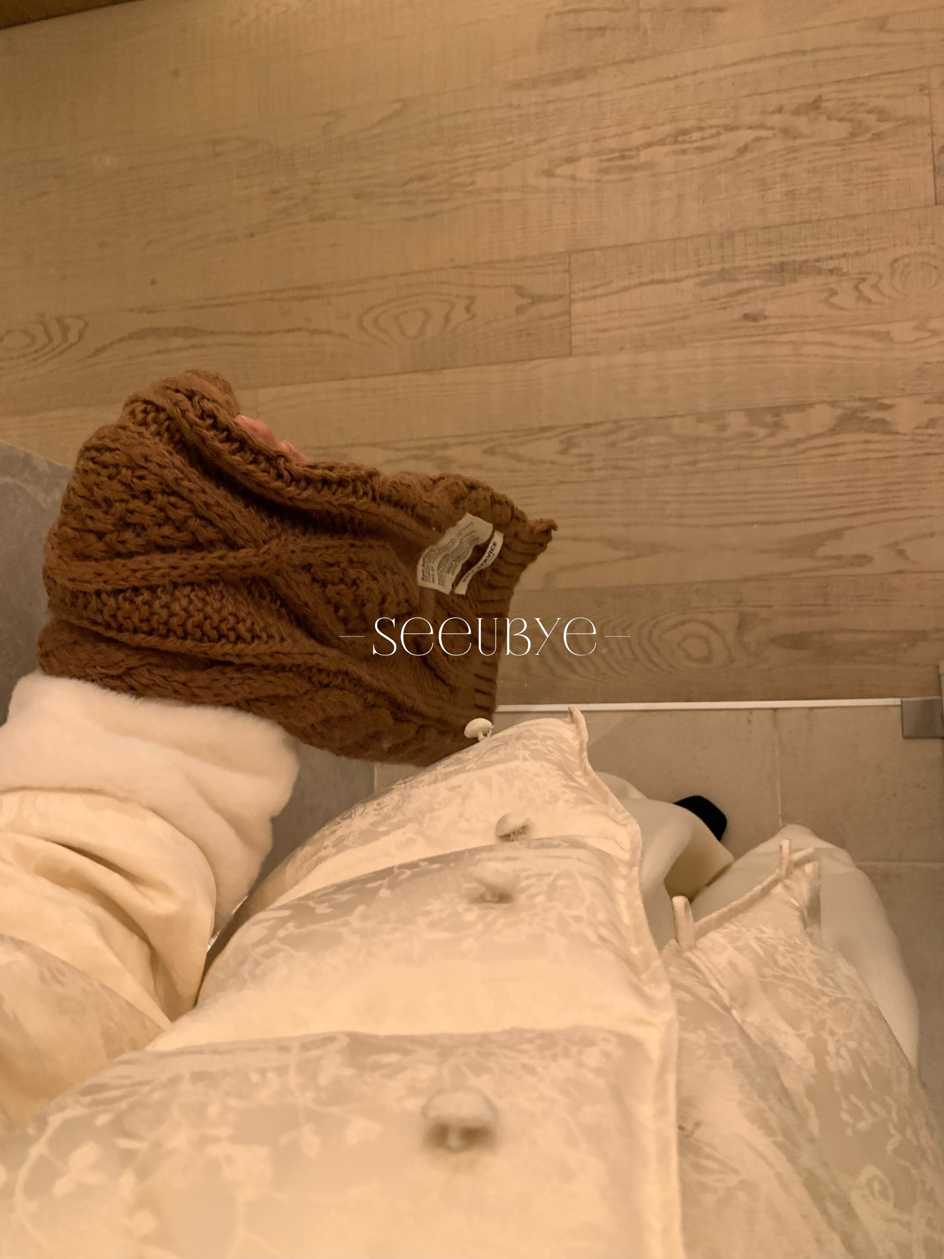 Knittibg 坑條圍巾5