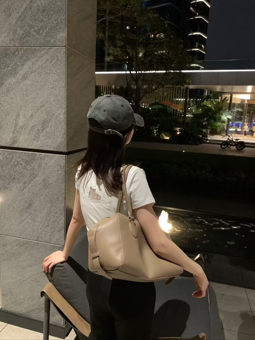 kitty網紗刺繡tee14