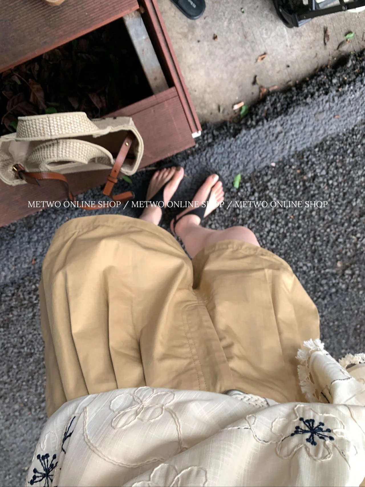 高貨卡其短褲（配腰帶）2