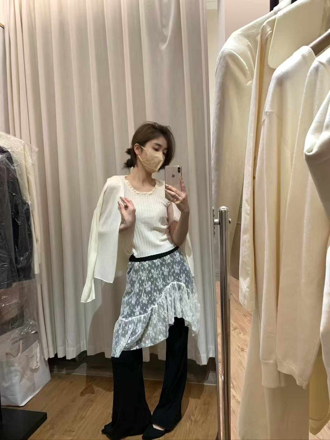 木耳背心➕開衫兩件套14