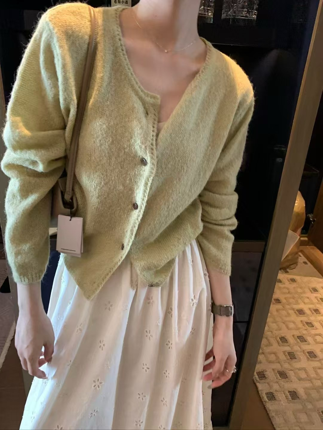 韓代5色小開衫23