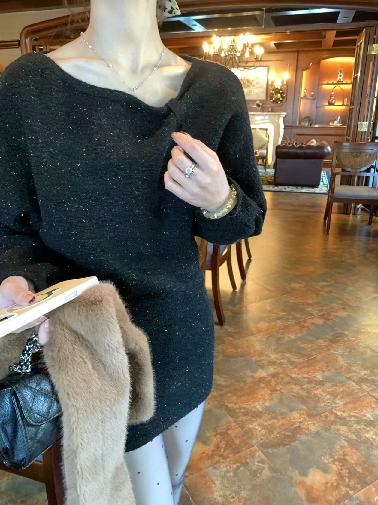 新年毛衣連衣裙16