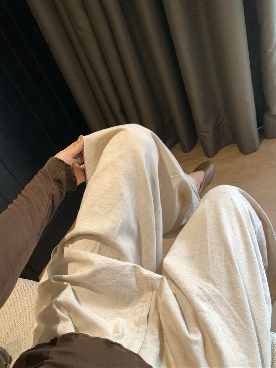 韓代假兩件上衣7