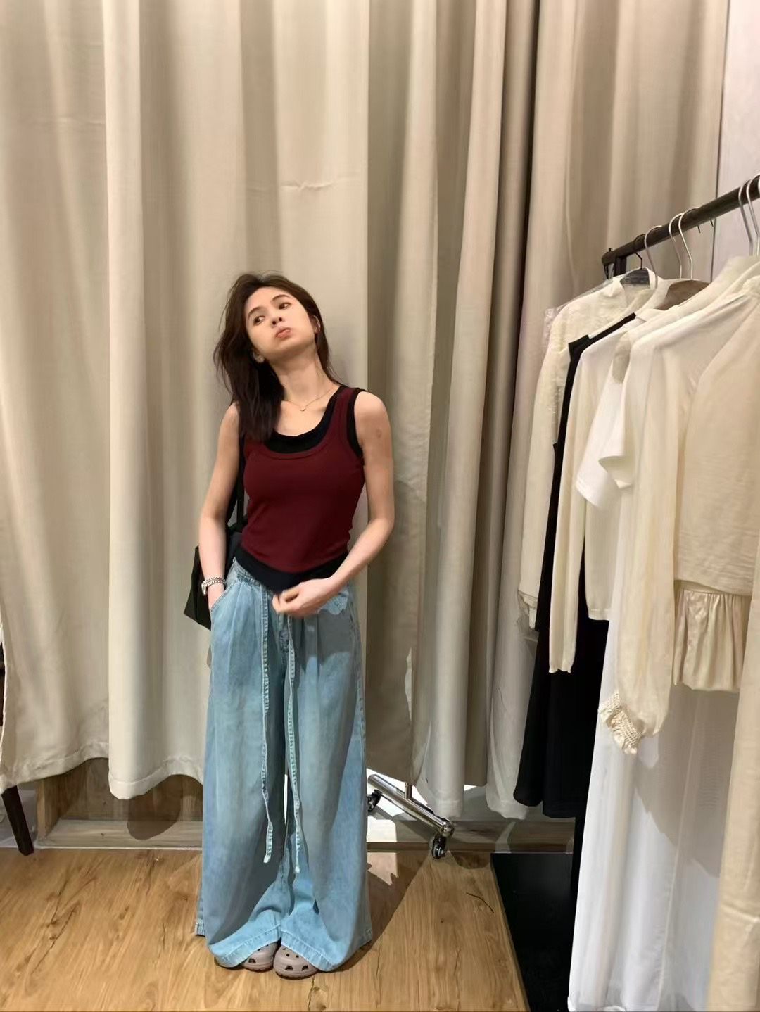 假兩件背心（帶胸墊）18