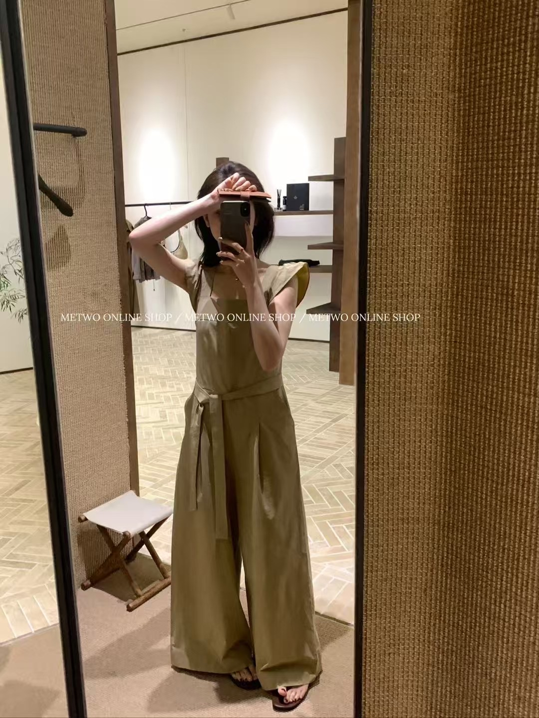 小飛袖工裝連體褲19