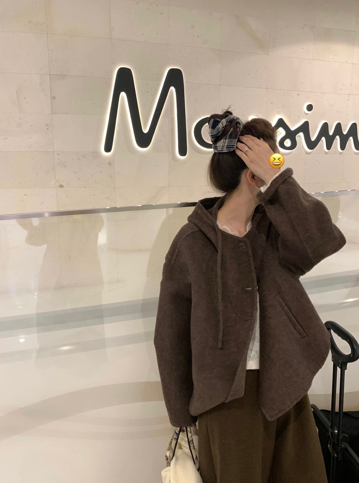 100%手工羊毛咖外套1