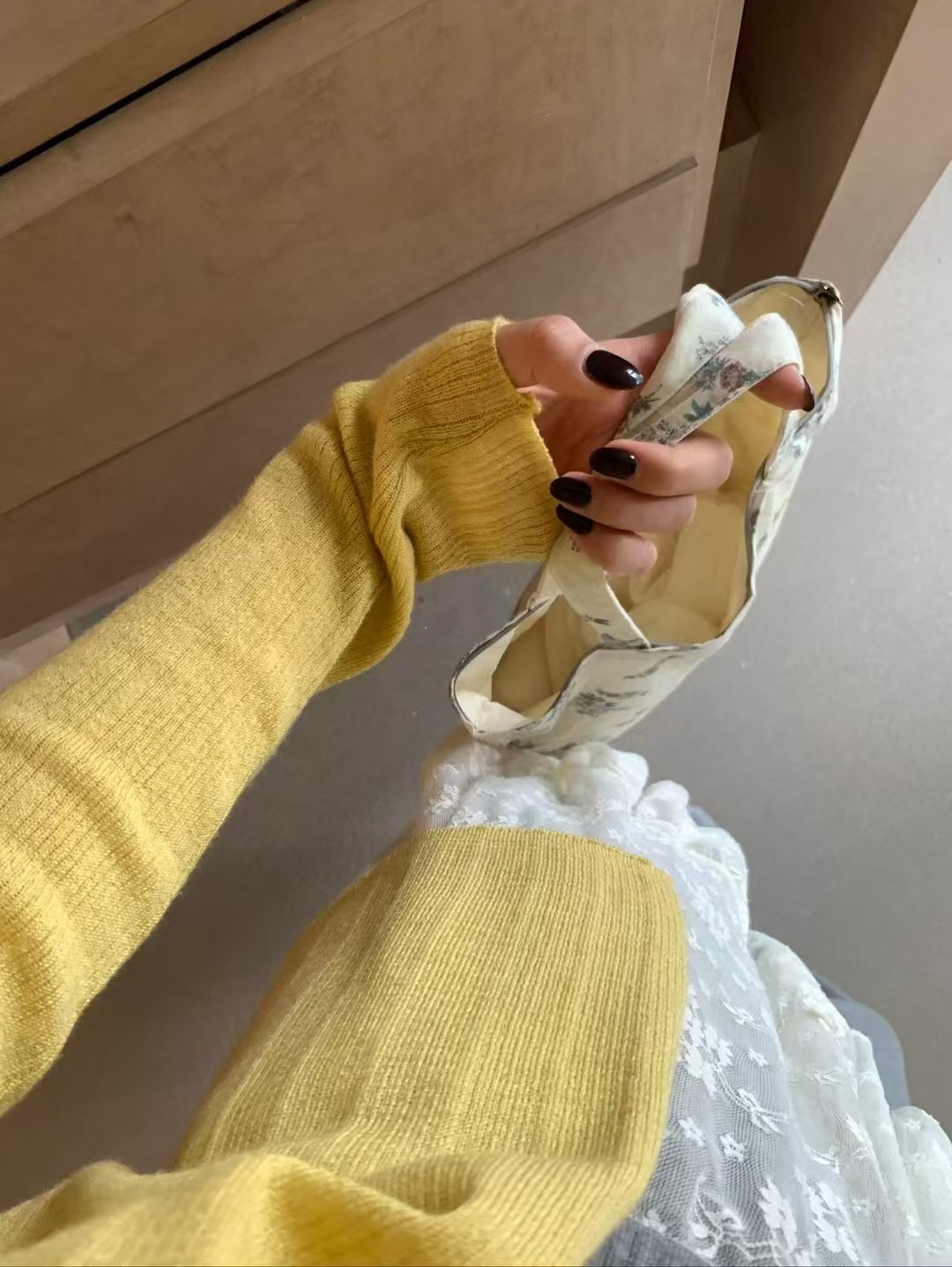 木耳背心➕開衫兩件套12