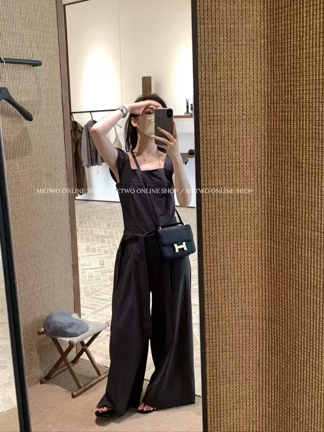 小飛袖工裝連體褲14