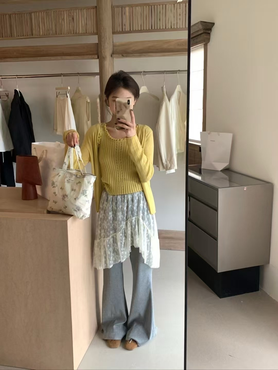 木耳背心➕開衫兩件套17