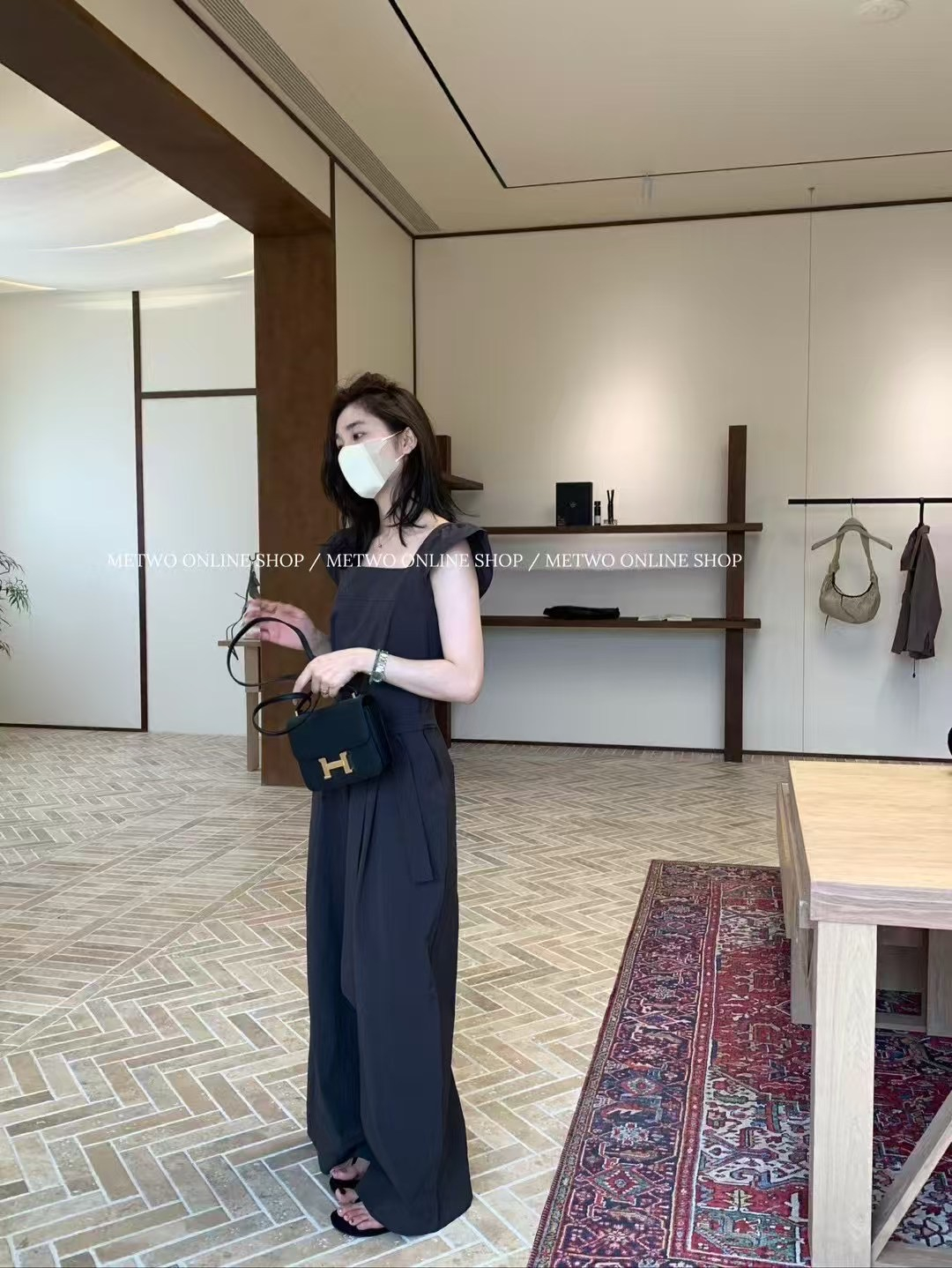 小飛袖工裝連體褲12