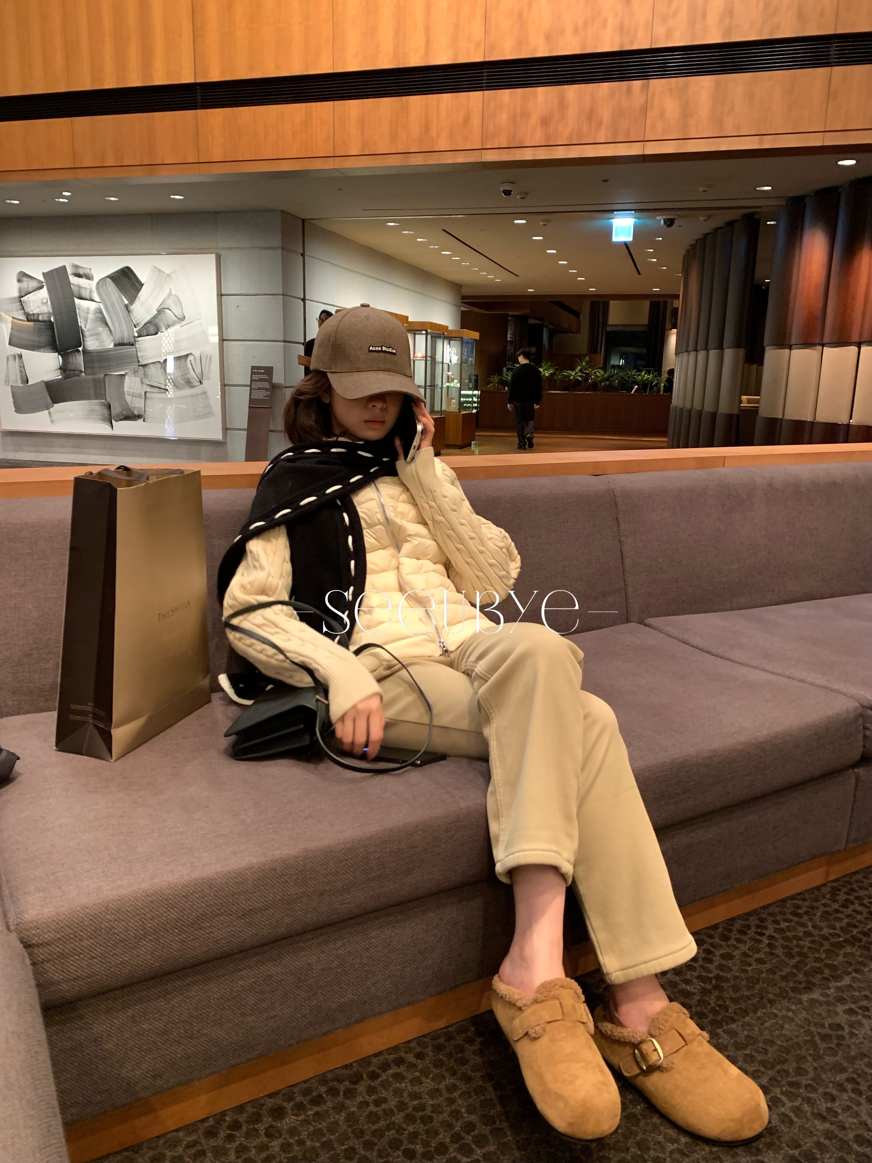 毛衣拼接拉夫/羽絨外套9