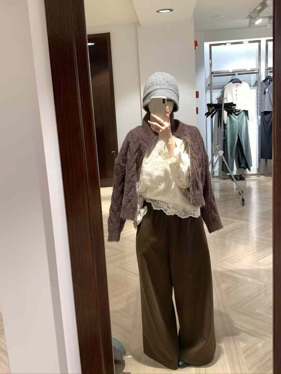 勾花花朵上衣13