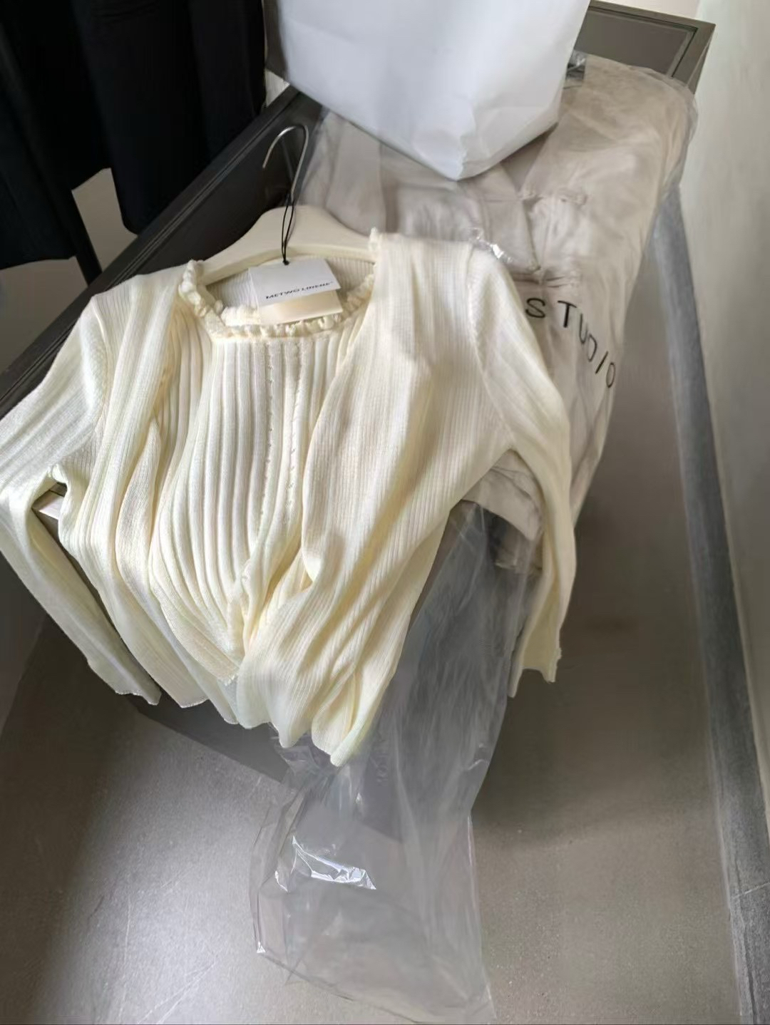 木耳背心➕開衫兩件套5