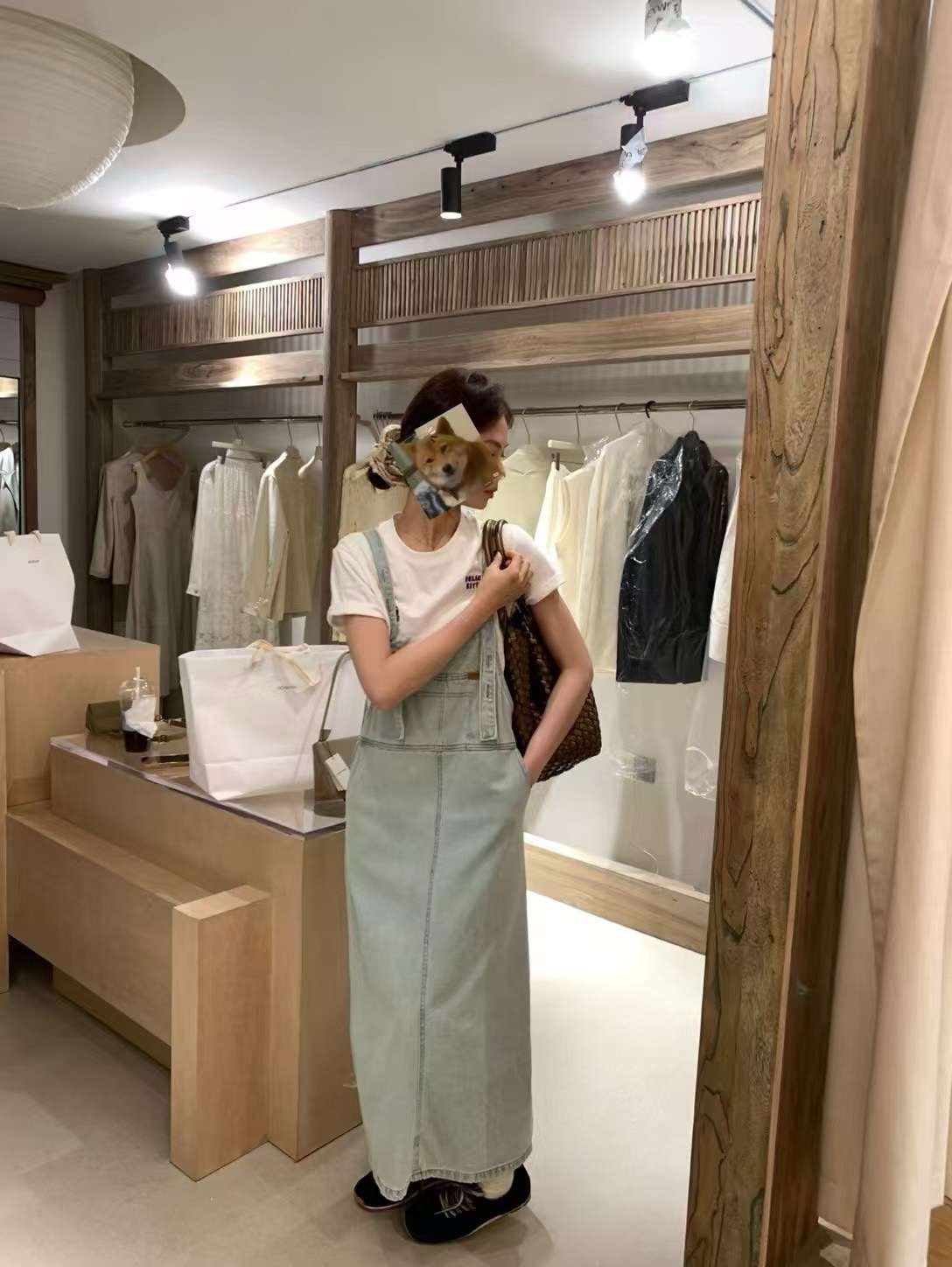 實穿減齡休閒吊帶褲8