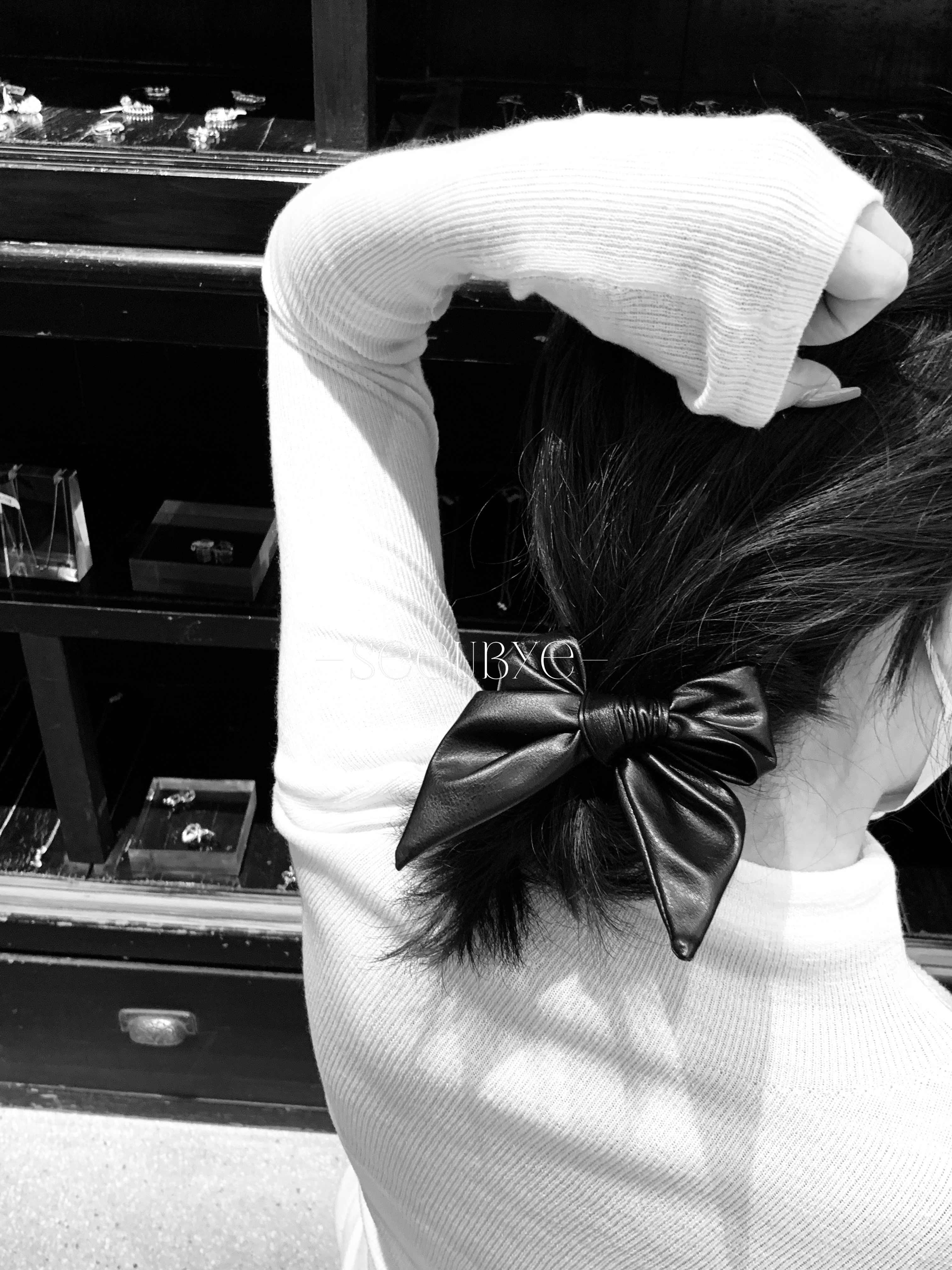 顯臉小蝴蝶髮圈｜皮的4