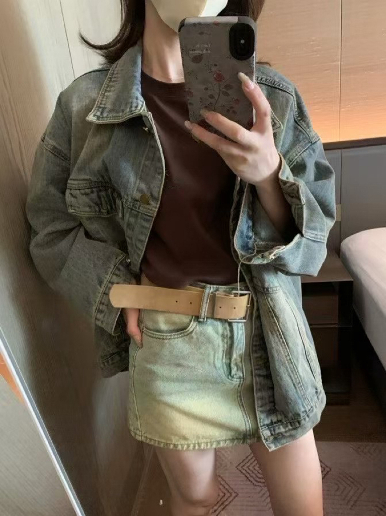 正肩100%純棉短tee11