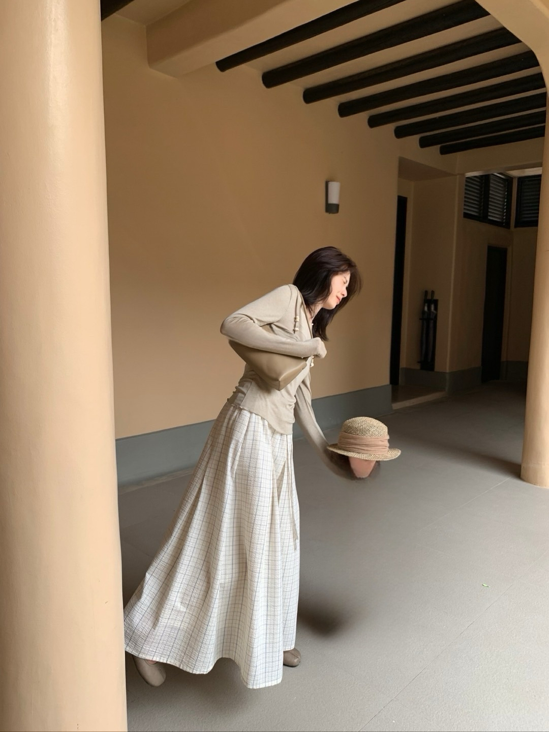 韓代假兩件上衣14