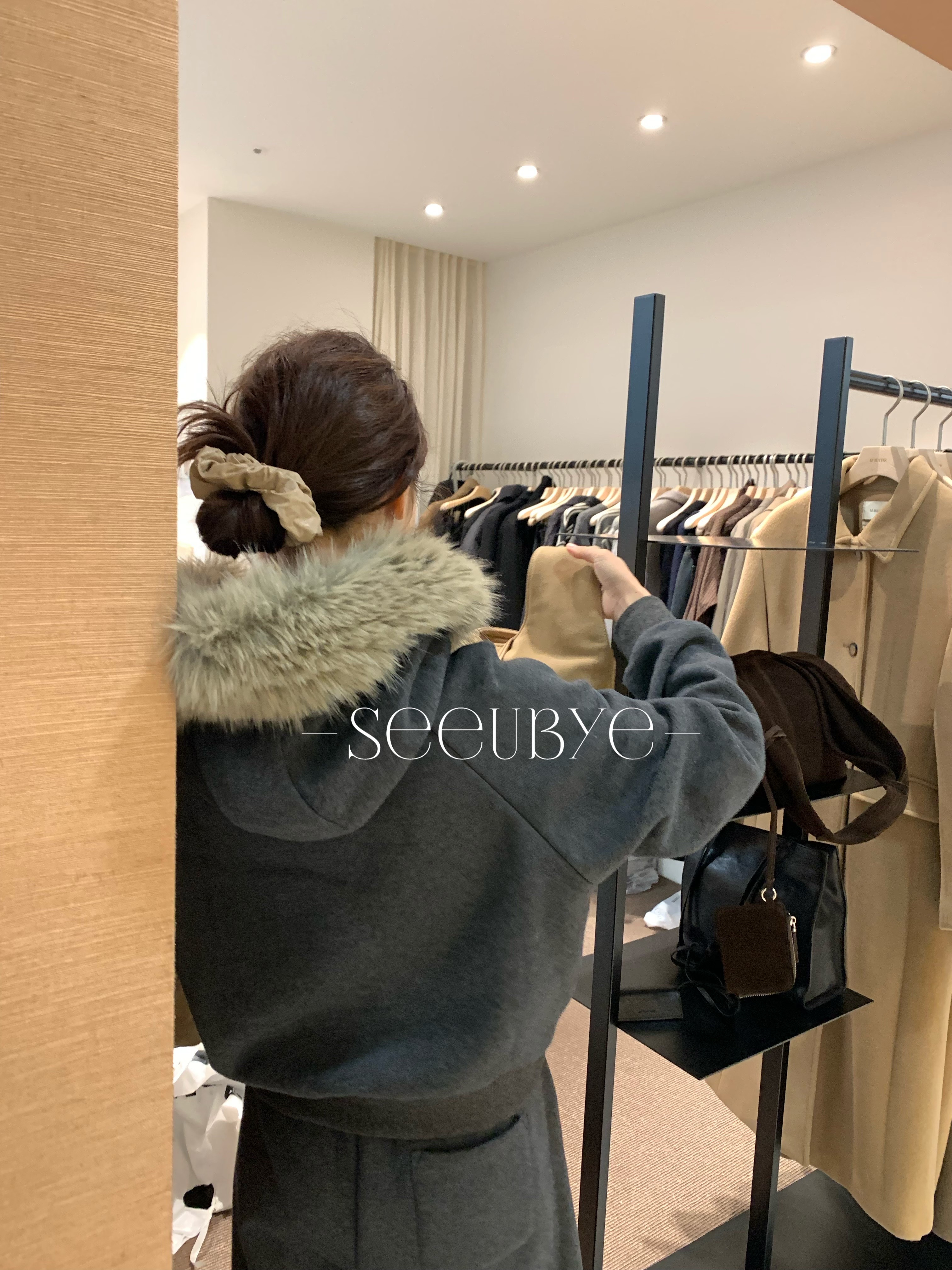 冬天必買｜真毛領加絨舒服衛衣套裝8