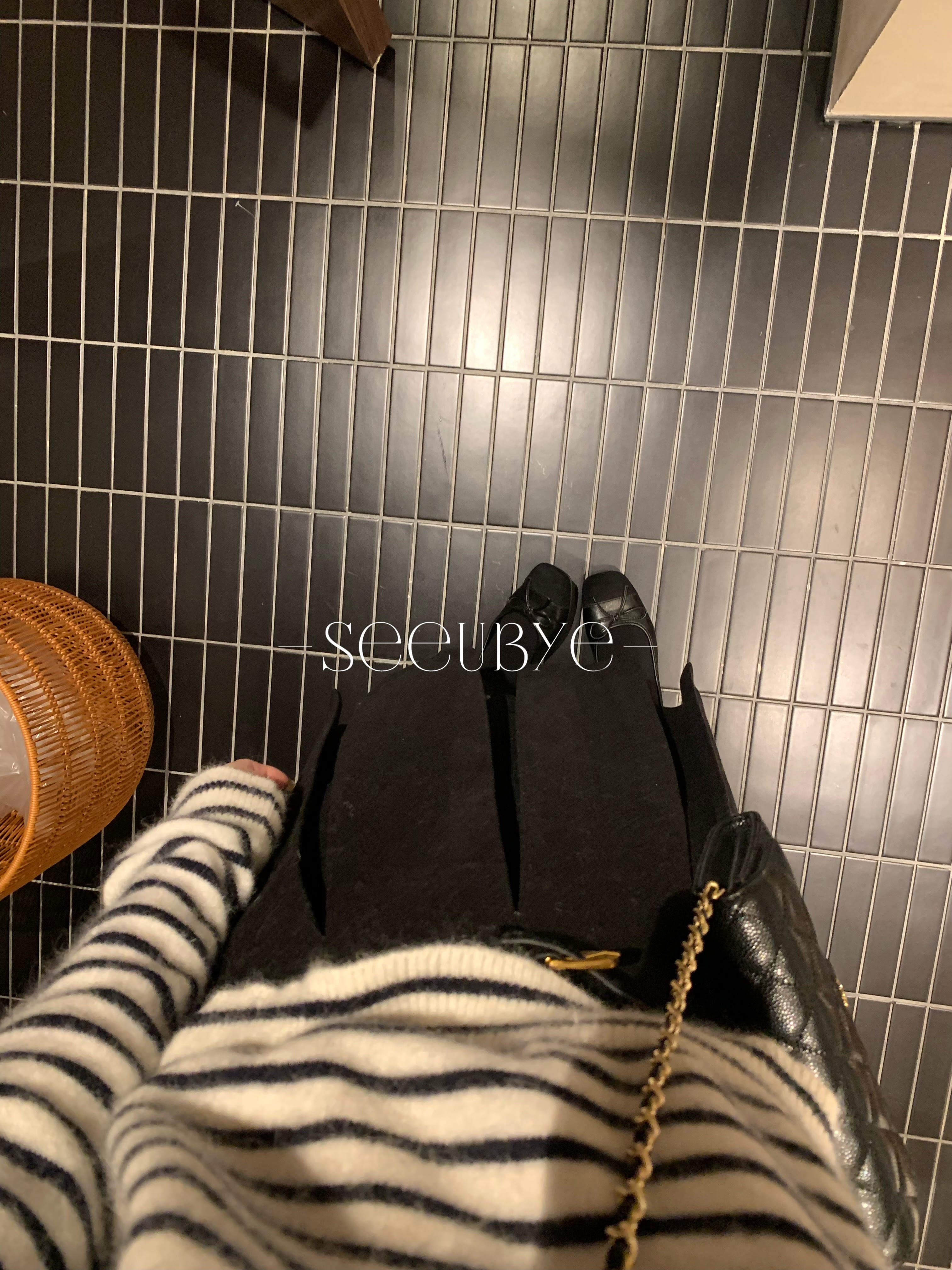 太韓了這件！羊毛條紋毛衣8