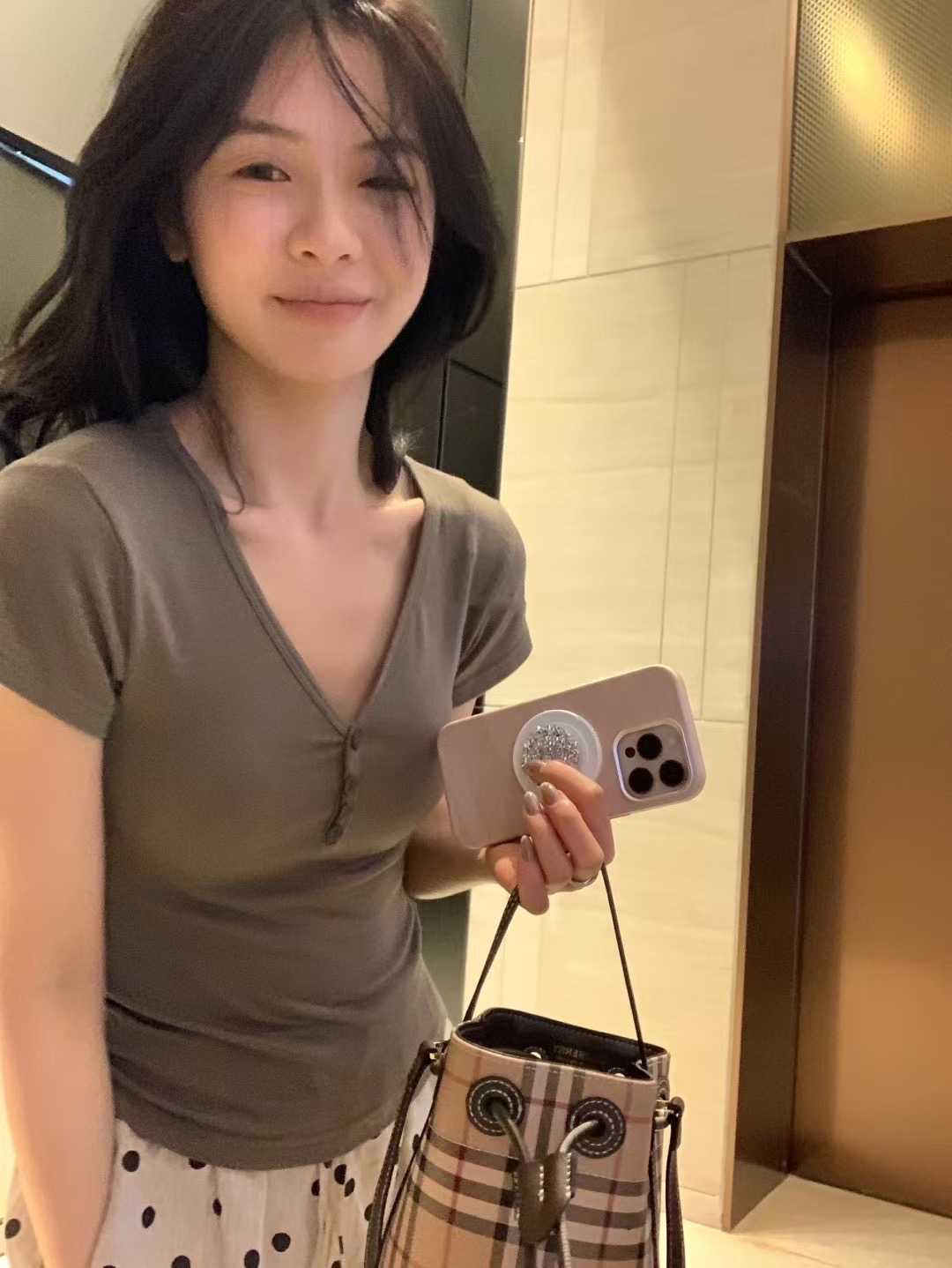 版型超好!特訂綠v打底5