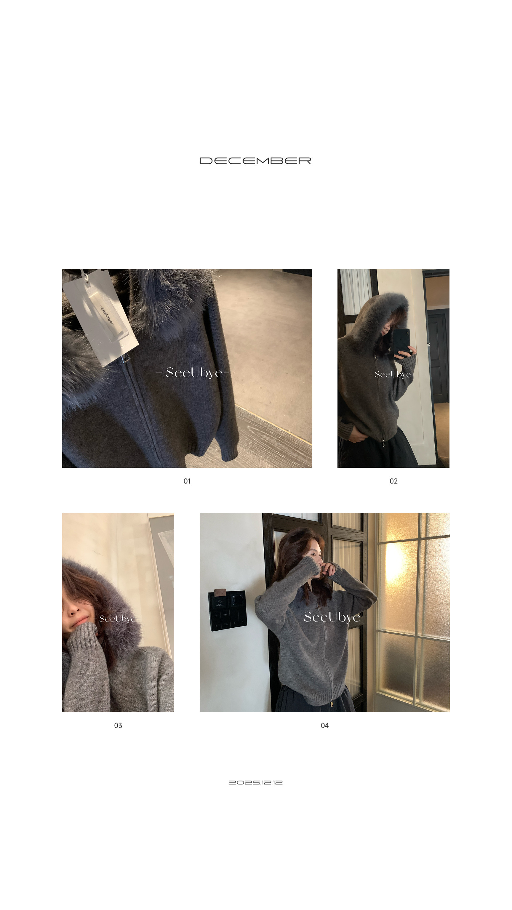 太愛這件！毛領（可拆）連帽拉鍊毛衣7