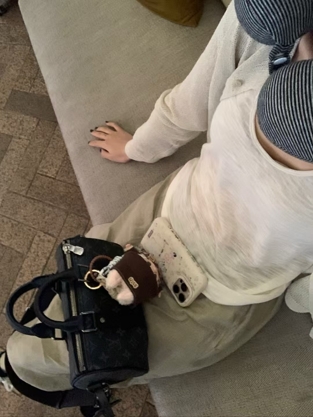 冰絲亞麻背心12