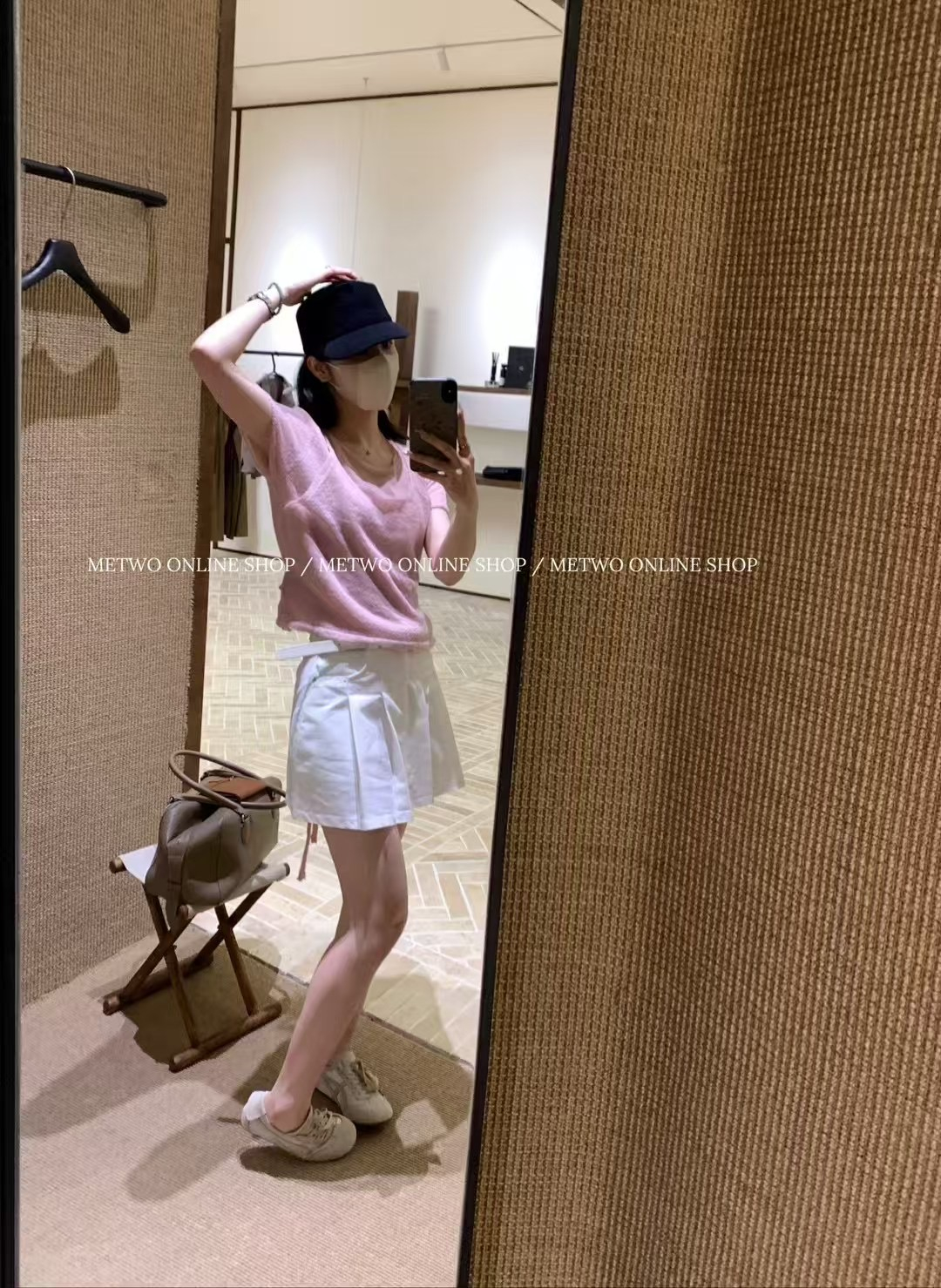 韓式假兩件小衫2