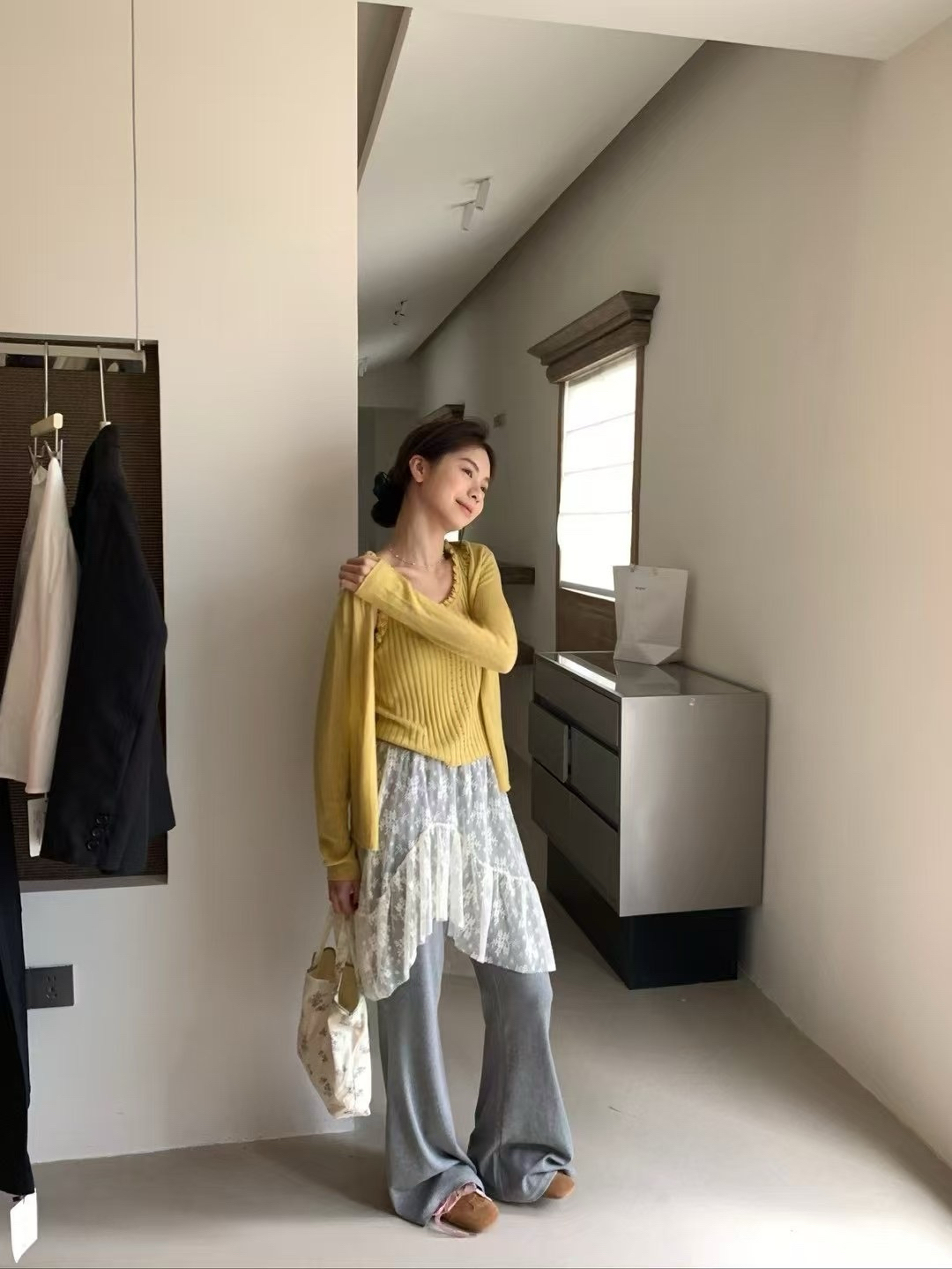 木耳背心➕開衫兩件套16