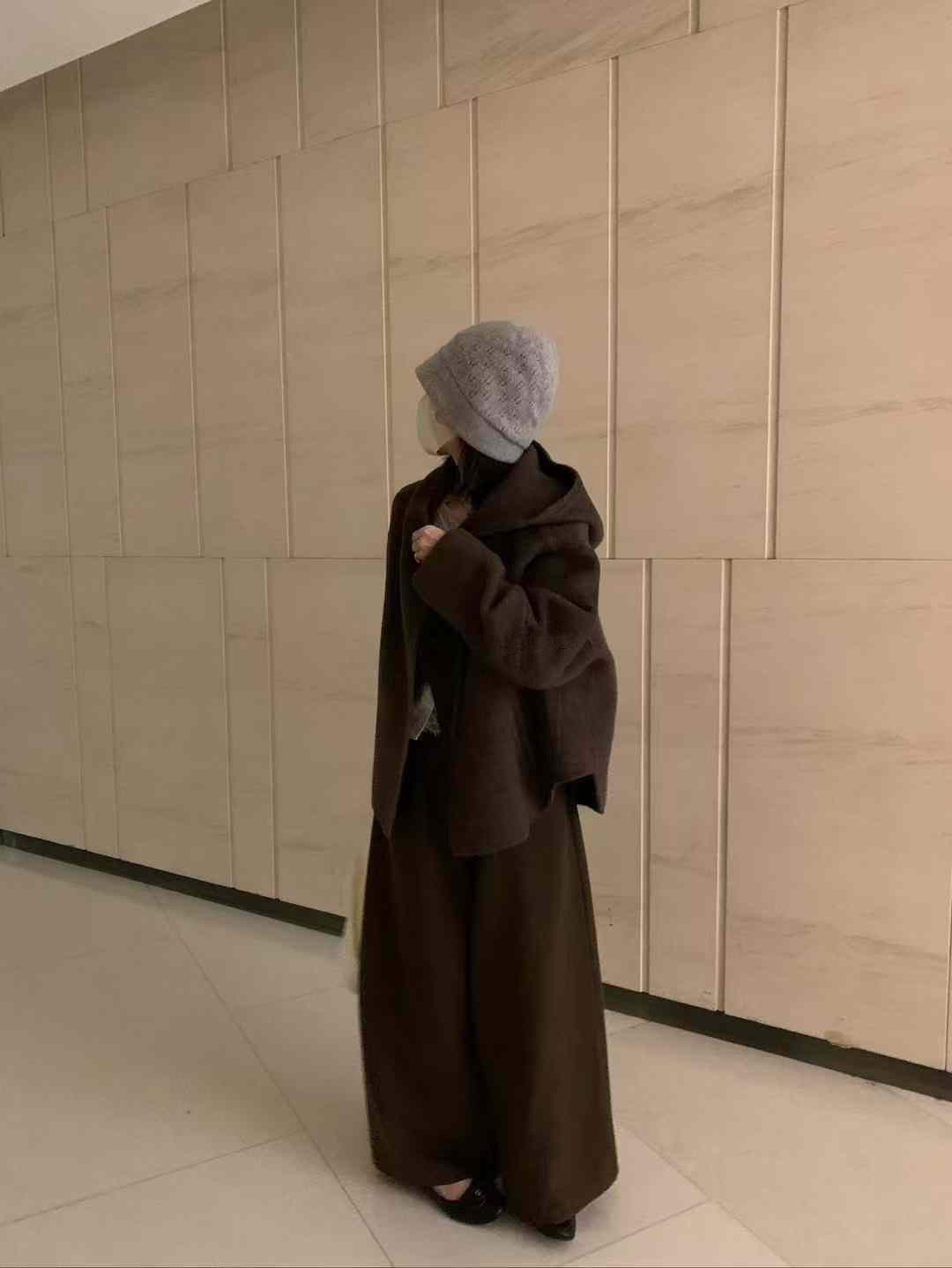 100%手工羊毛咖外套3