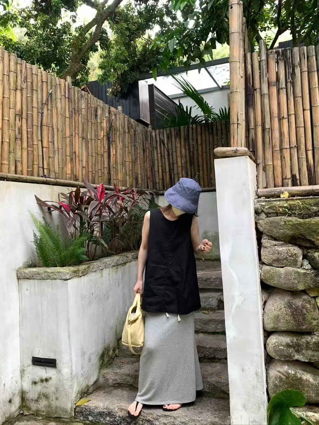 棉麻中長上衣19