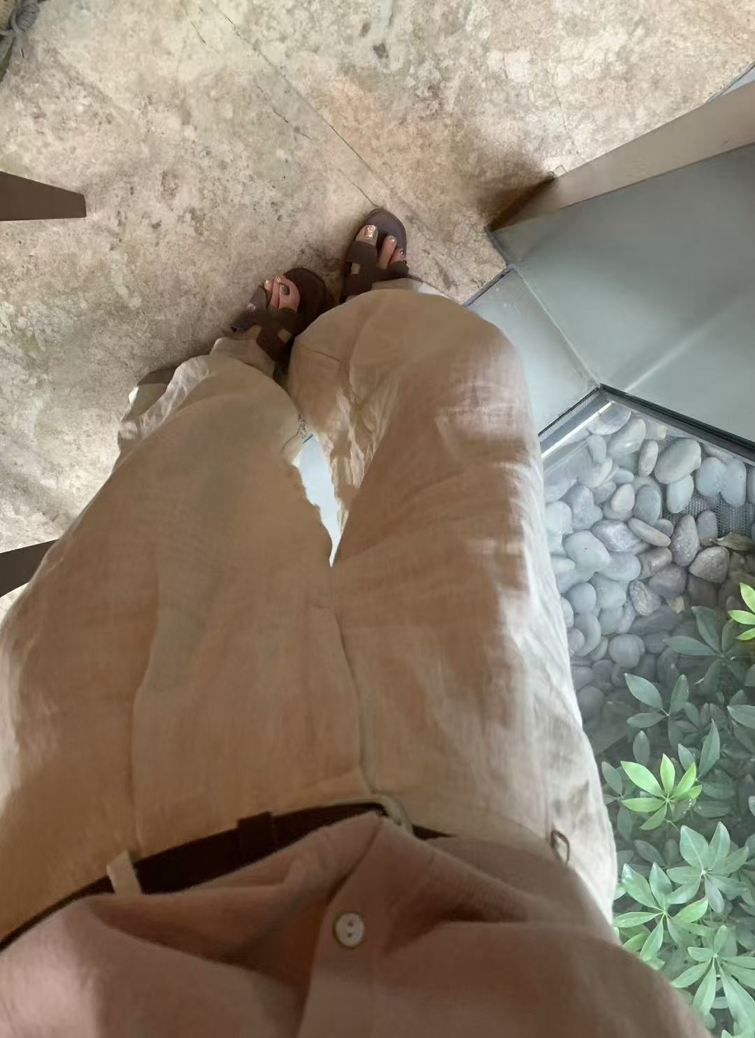 自帶氣場！麻褲3