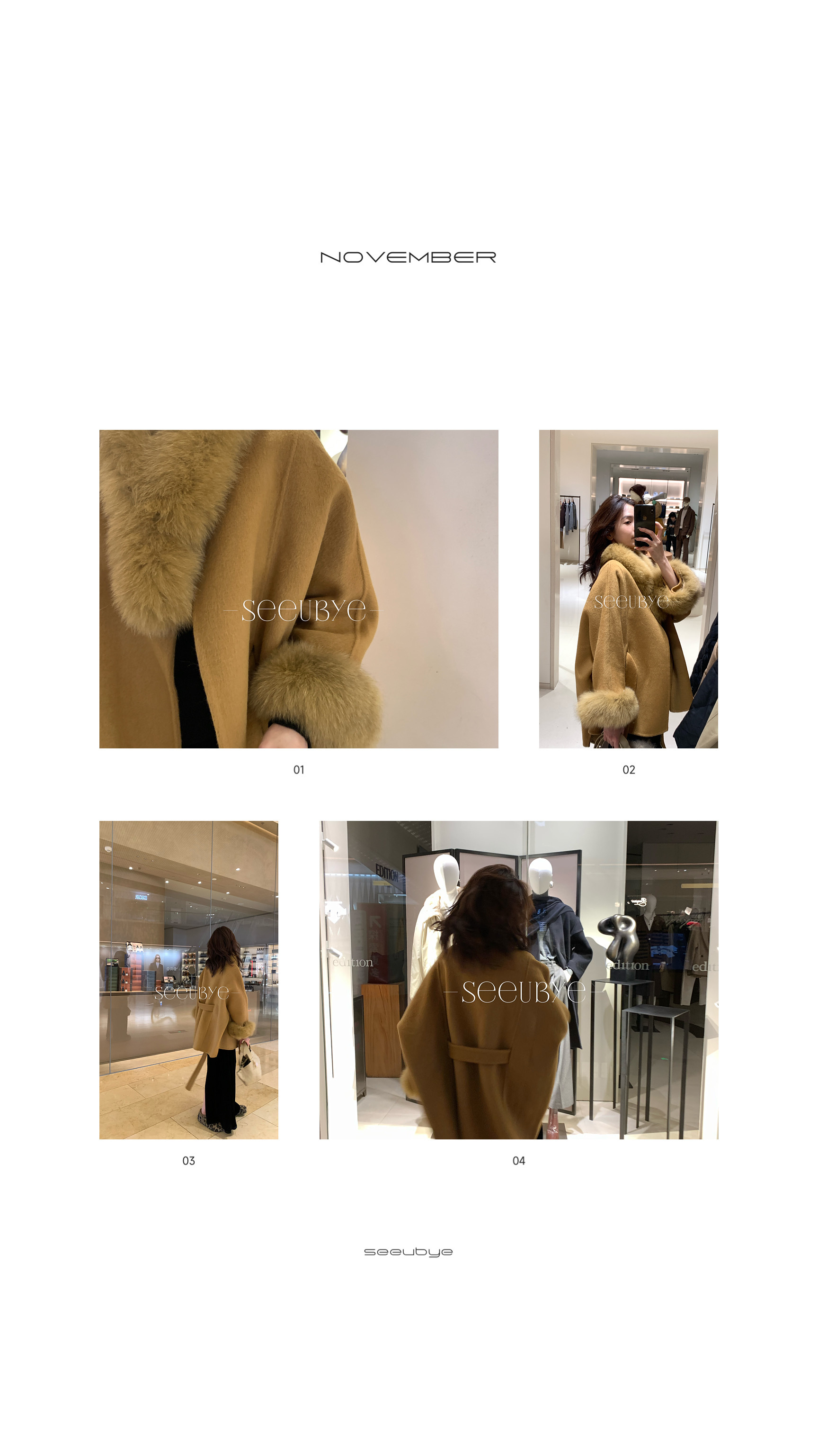 黑標｜毛毛可拆｜再送真毛領圍巾｜雙面大衣6