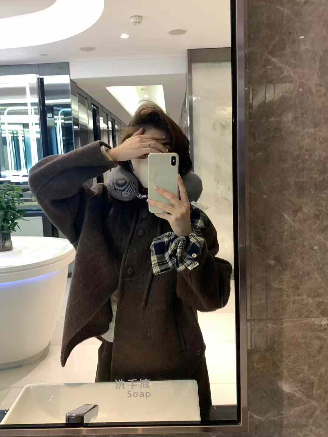 100%手工羊毛咖外套9