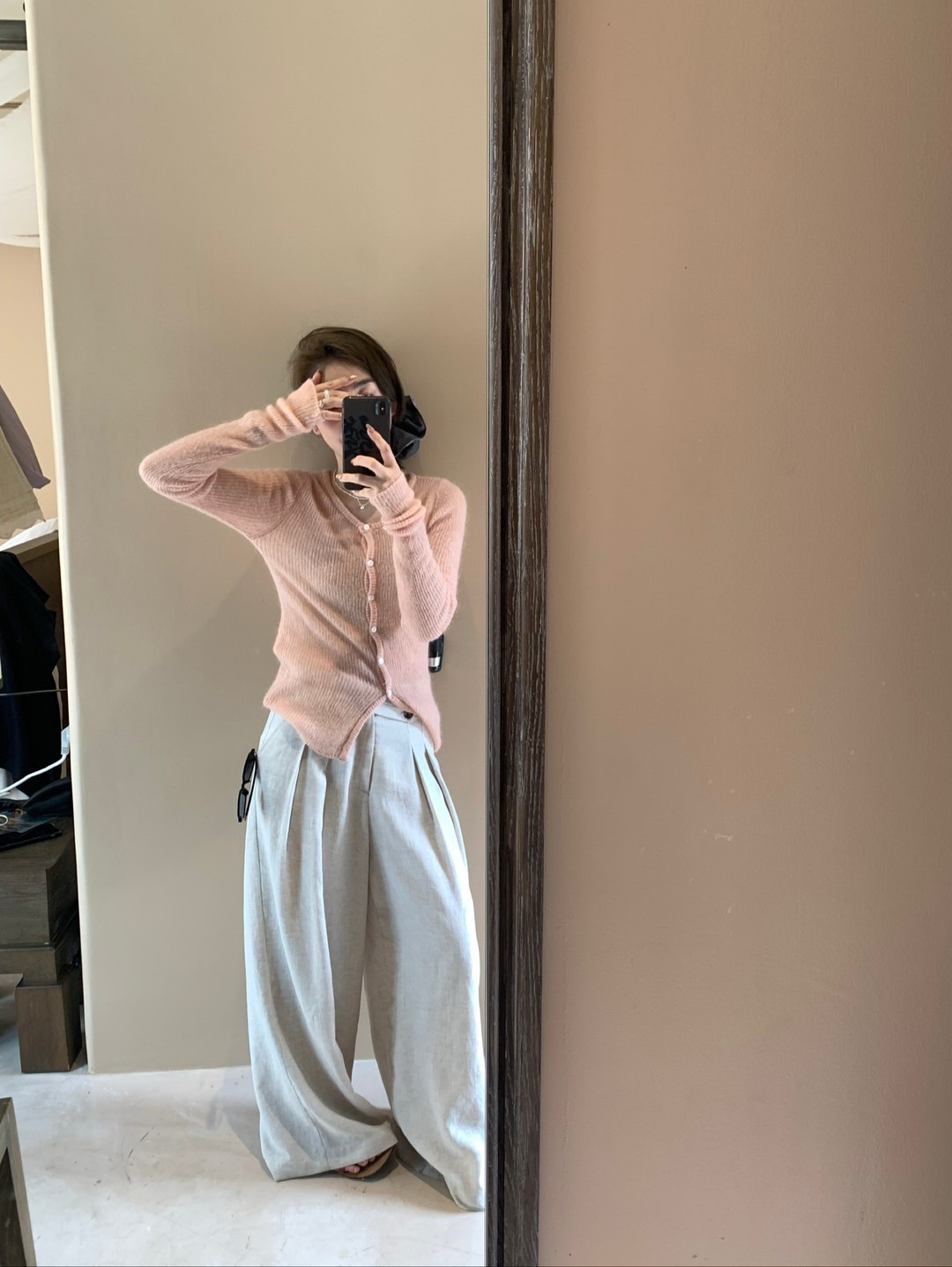 馬海毛織小衫12