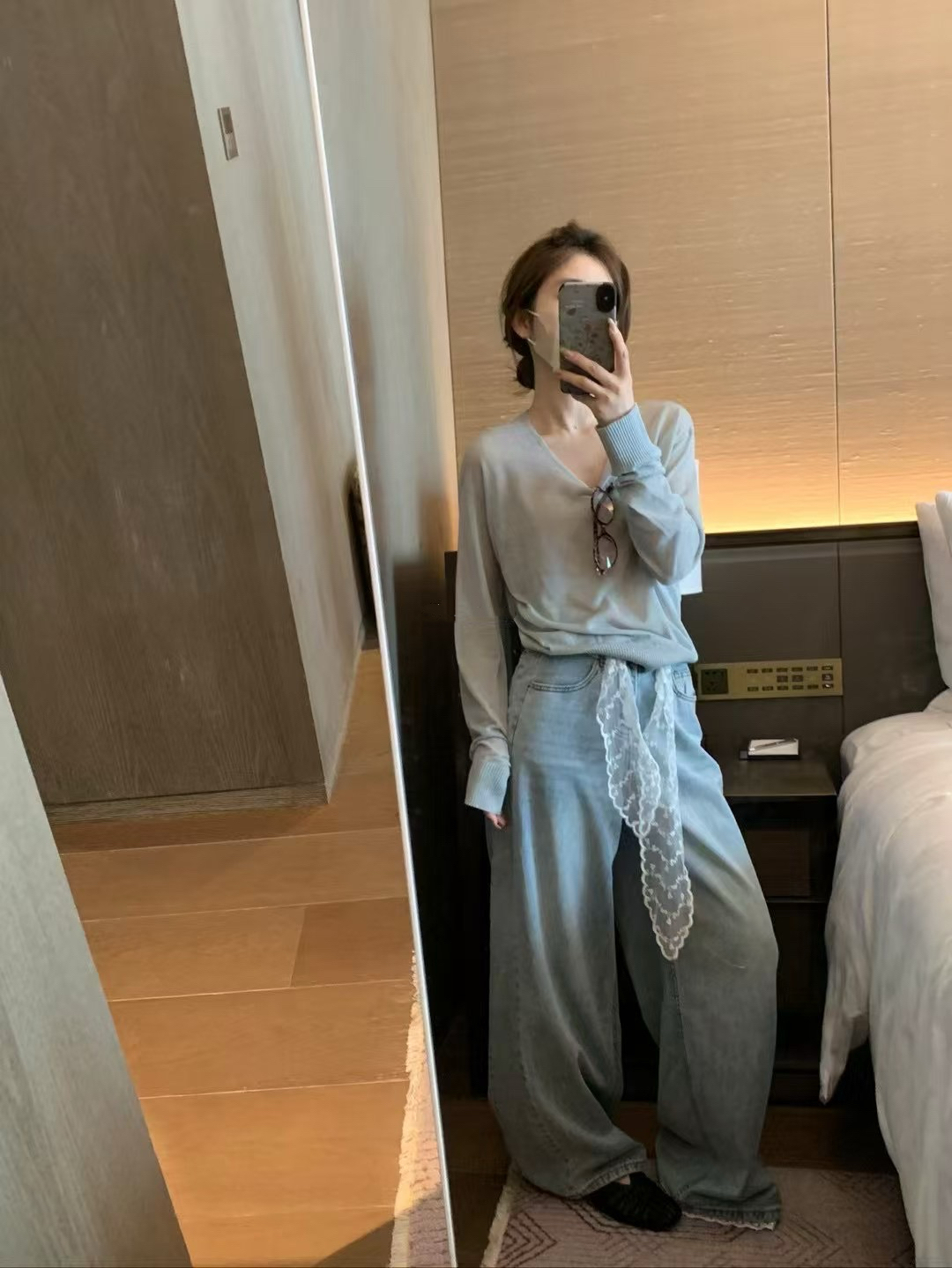 蕾絲主推牛仔褲16