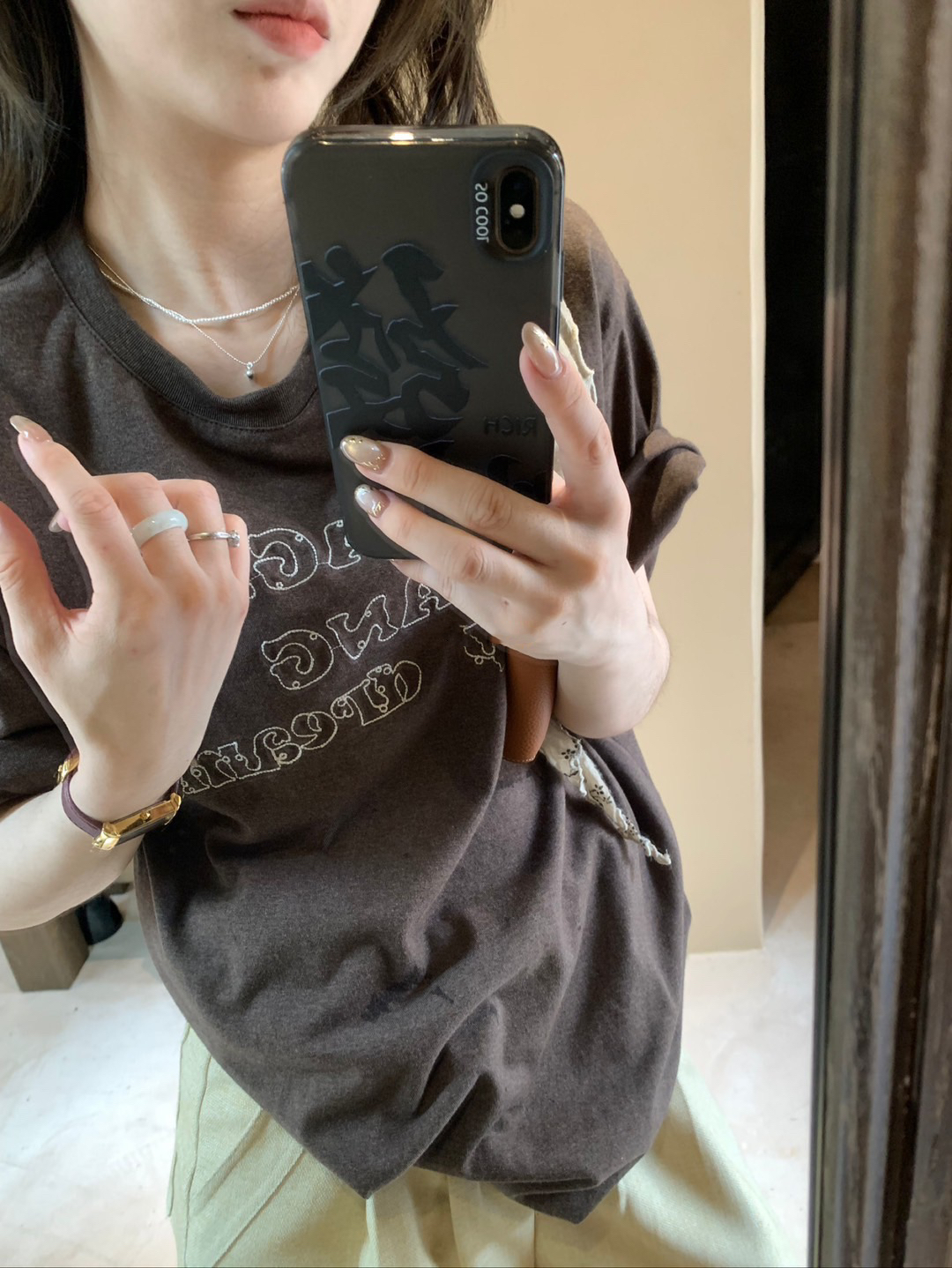 料子小貴！4D工藝大版tee12